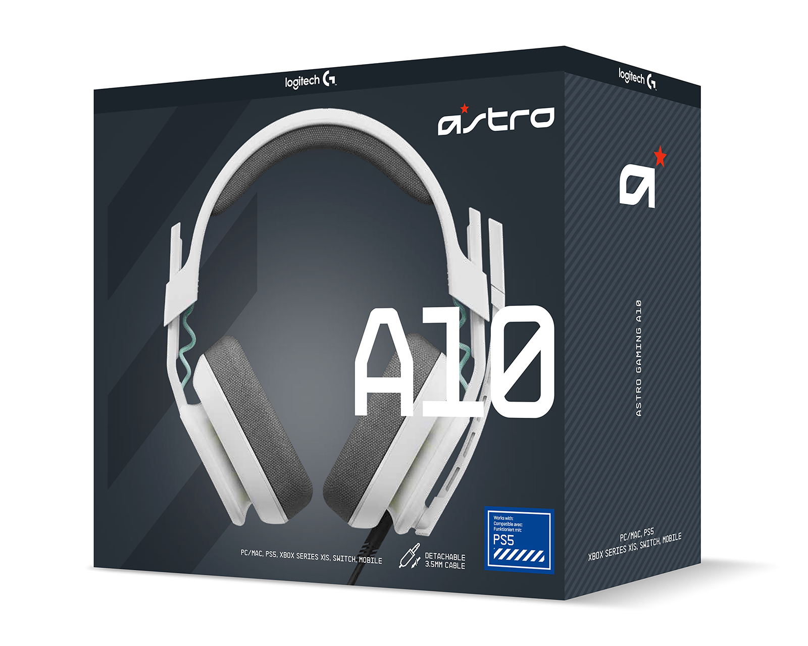 Foto 10 pulgar | Foto 9 | Audífonos Alámbricos de Diadema Logitech Astro A10 con Micrófono