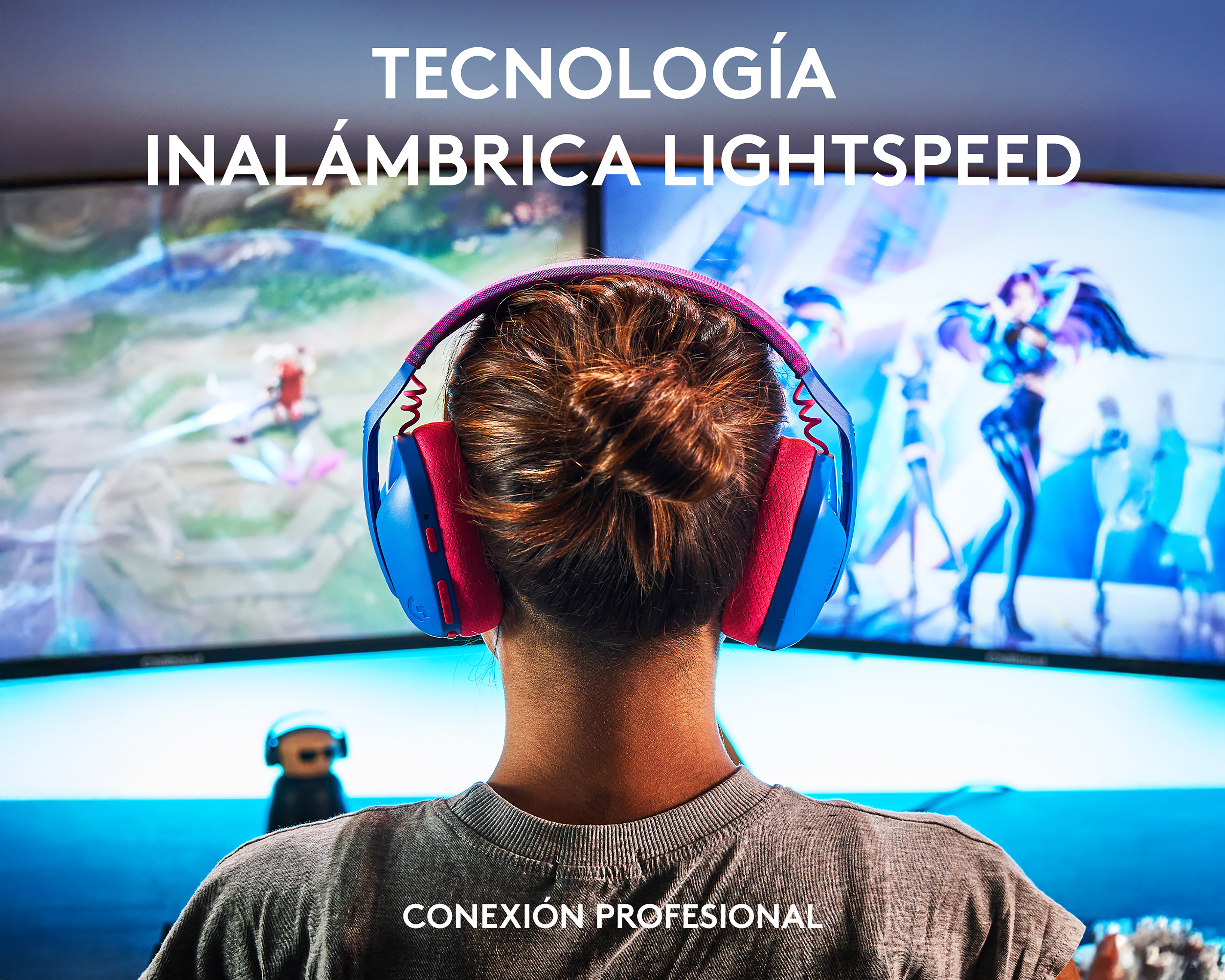 Foto 3 pulgar | Foto 2 | Audífonos Inalámbricos de Diadema Logitech G435 con Micrófono