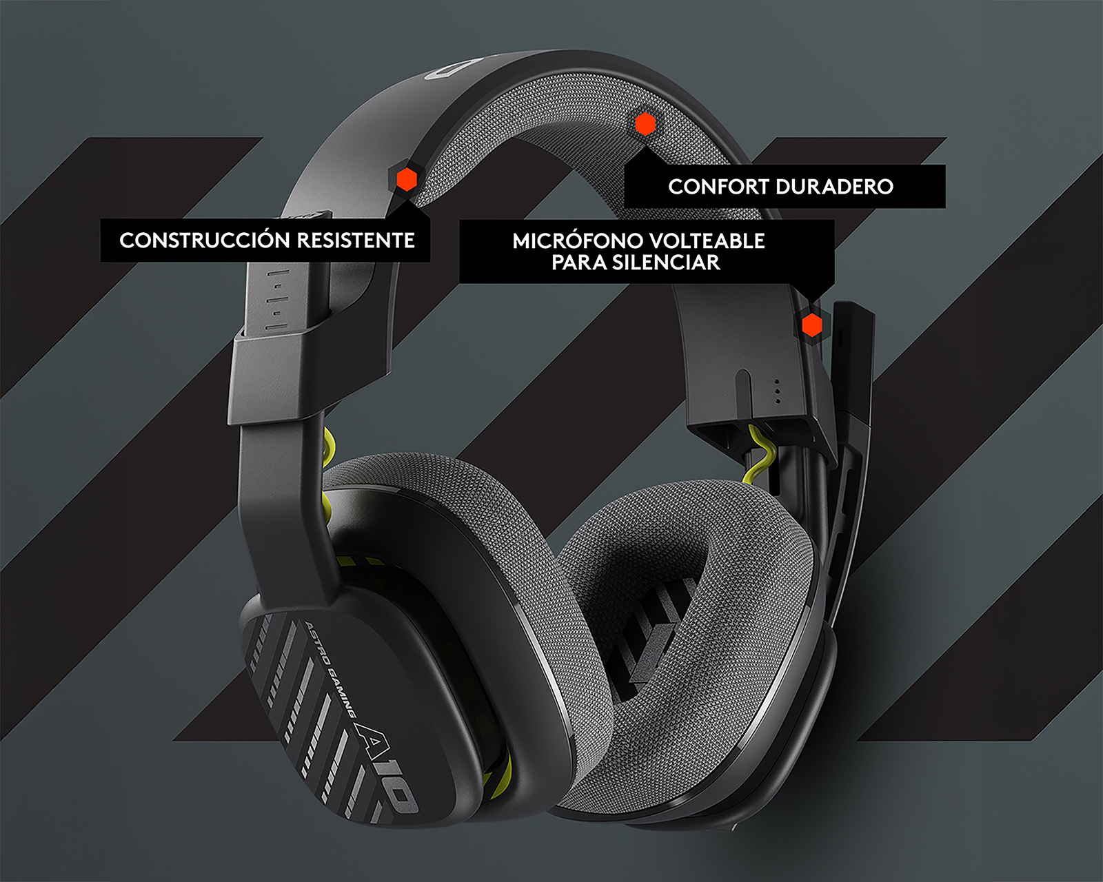 Foto 8 | Foto 8 | Audífonos de Diadema Alámbricos Logitech Astro A10