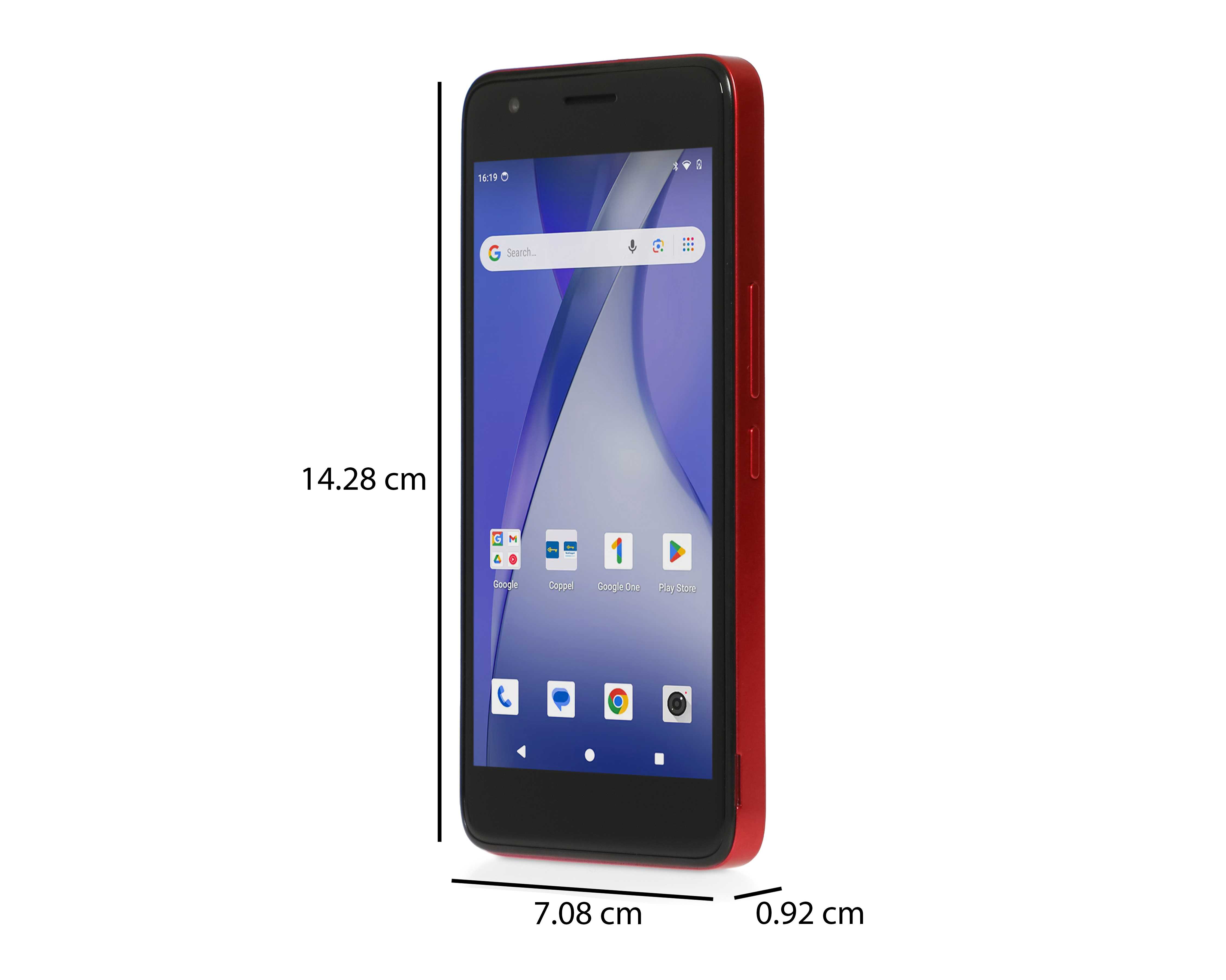 Foto 7 | Foto 7 | Celular Zuum Magno C3 Liberado 32 GB Rojo