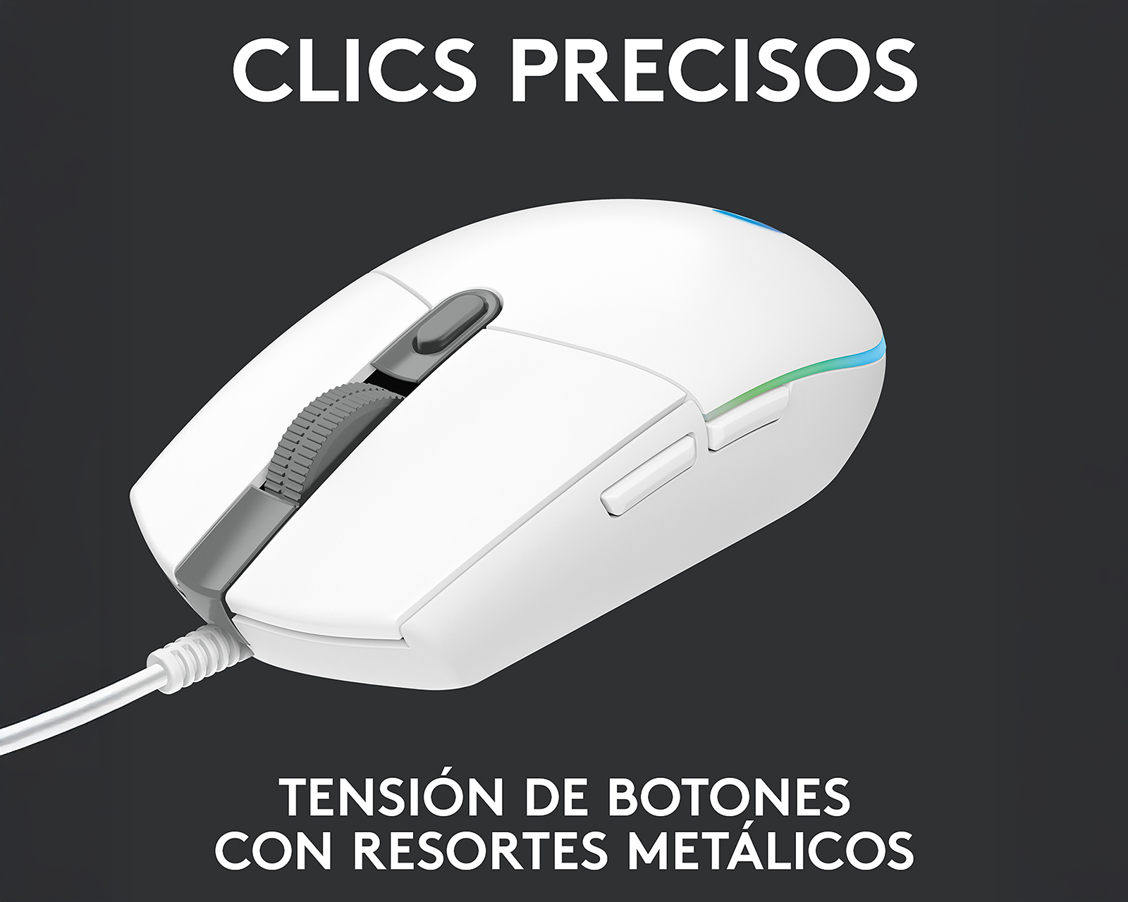 Foto 6 pulgar | Foto 5 | Mouse Gamer Alámbrico Logitech G203