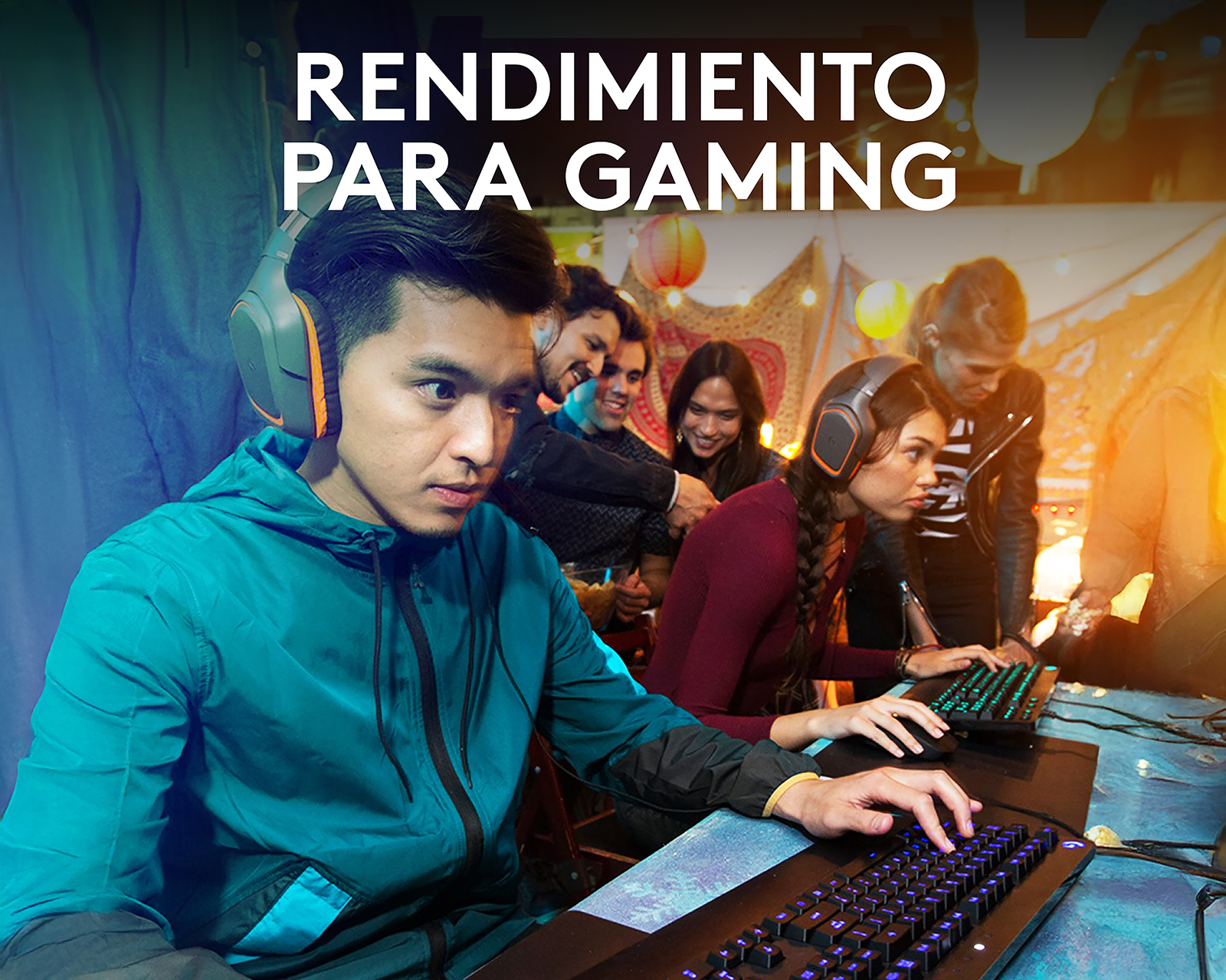 Foto 2 | Foto 2 | Teclado Gamer Alámbrico Logitech G213