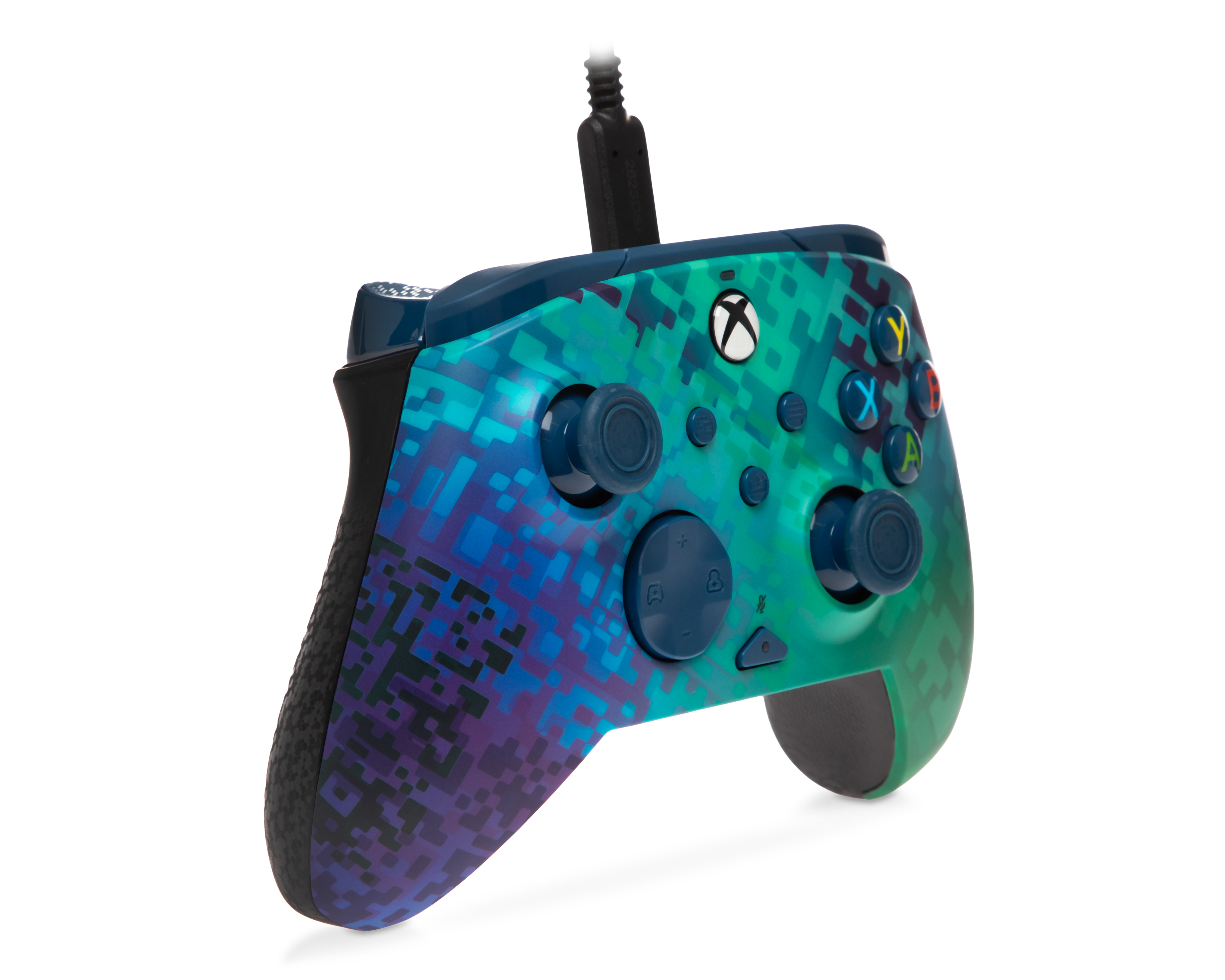 Control Alámbrico para Xbox PDP Rematch Glitch Verde