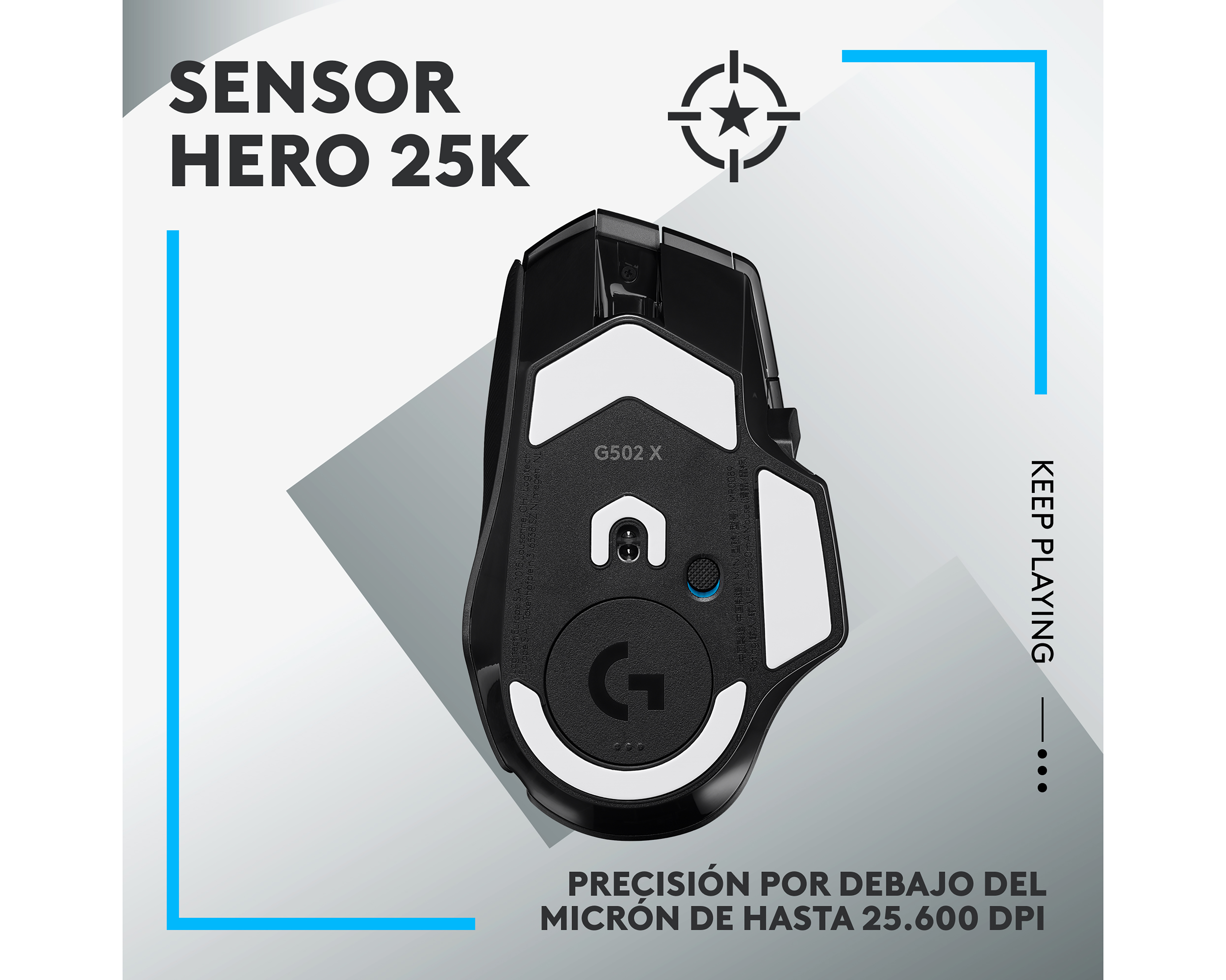 Foto 4 | Foto 4 | Mouse Gamer Inalámbrico Logitech G502 X Lightspeed