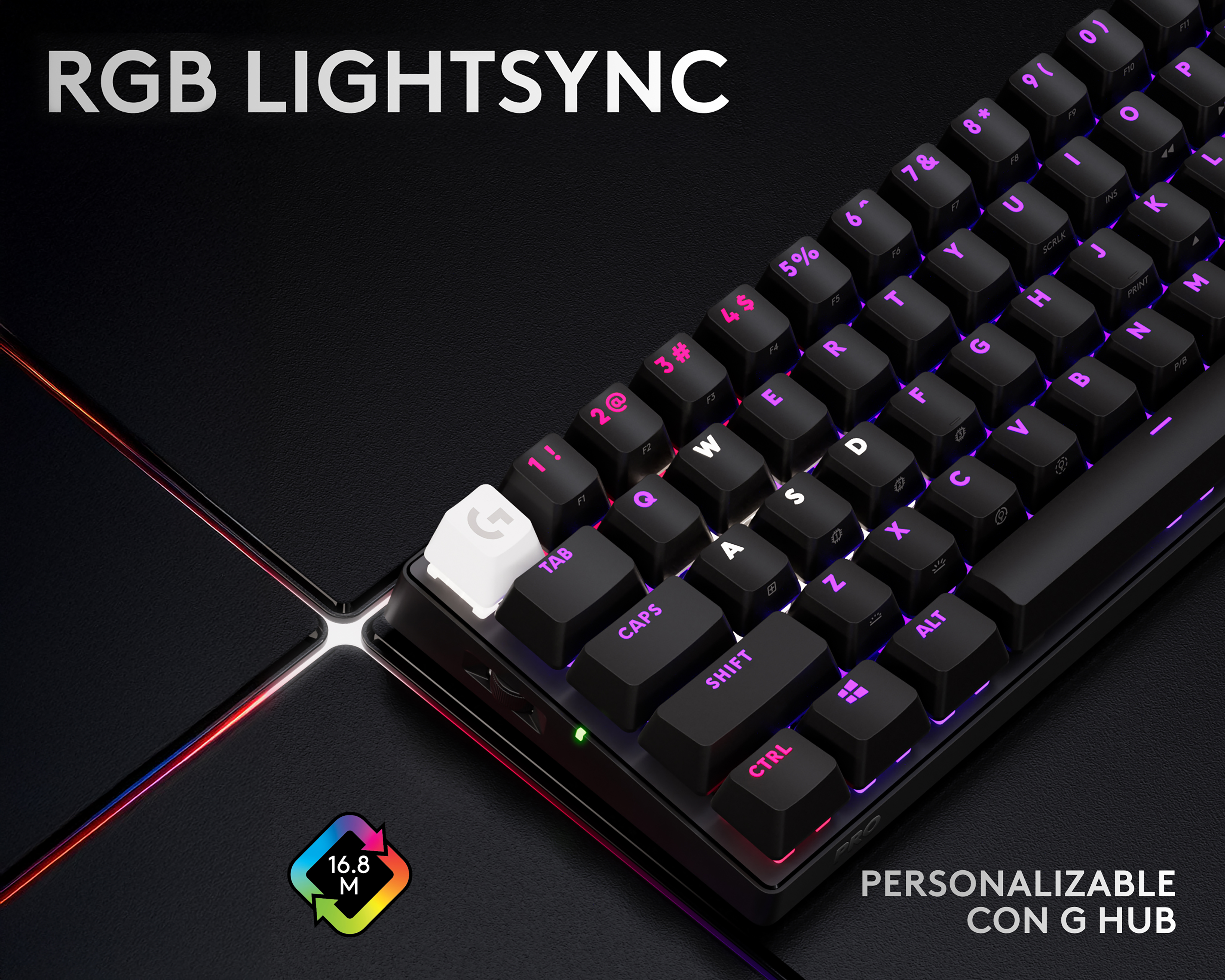 Foto 9 pulgar | Foto 8 | Teclado Gamer Inalámbrico Logitech Pro X 60