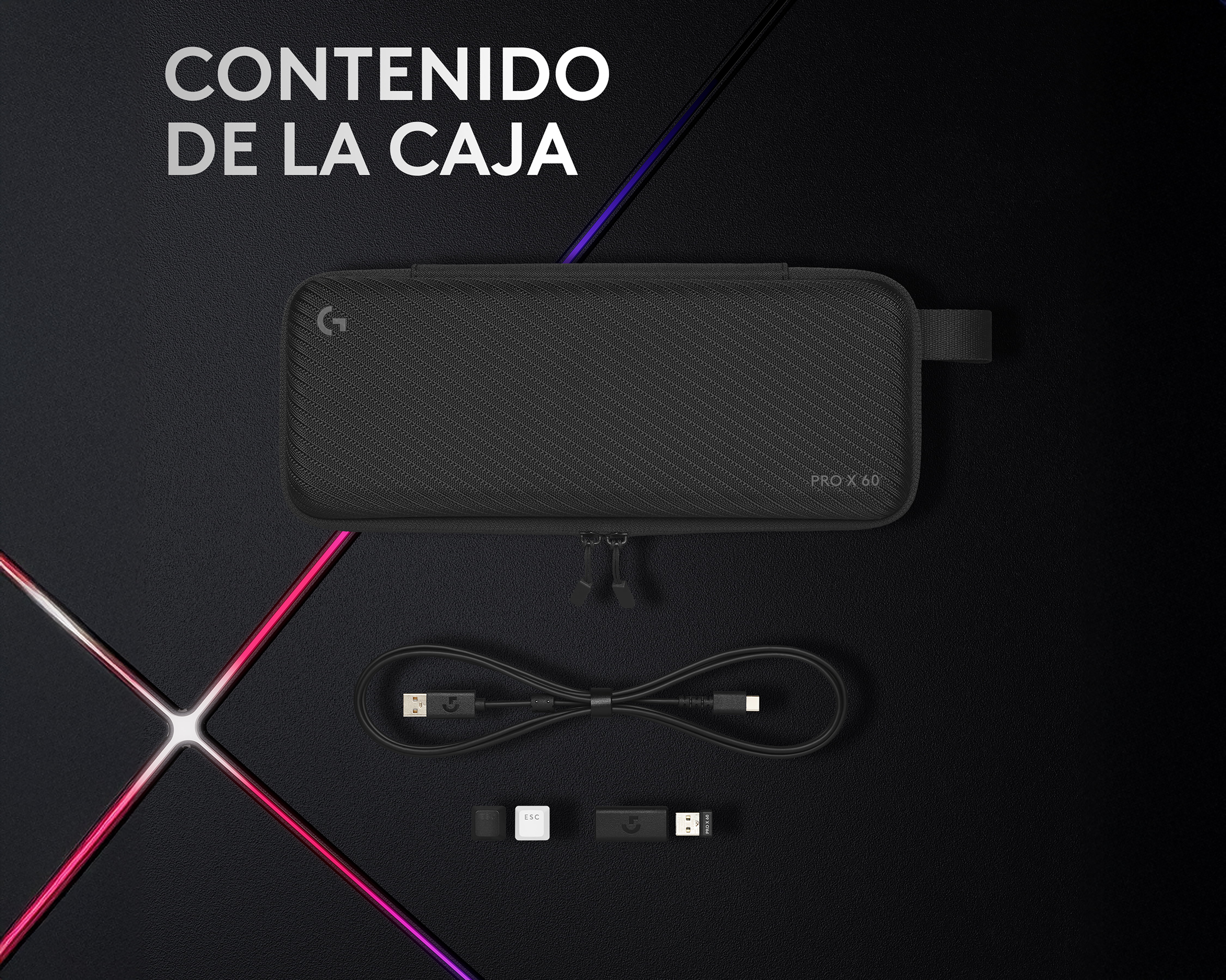 Foto 10 pulgar | Foto 9 | Teclado Gamer Inalámbrico Logitech Pro X 60