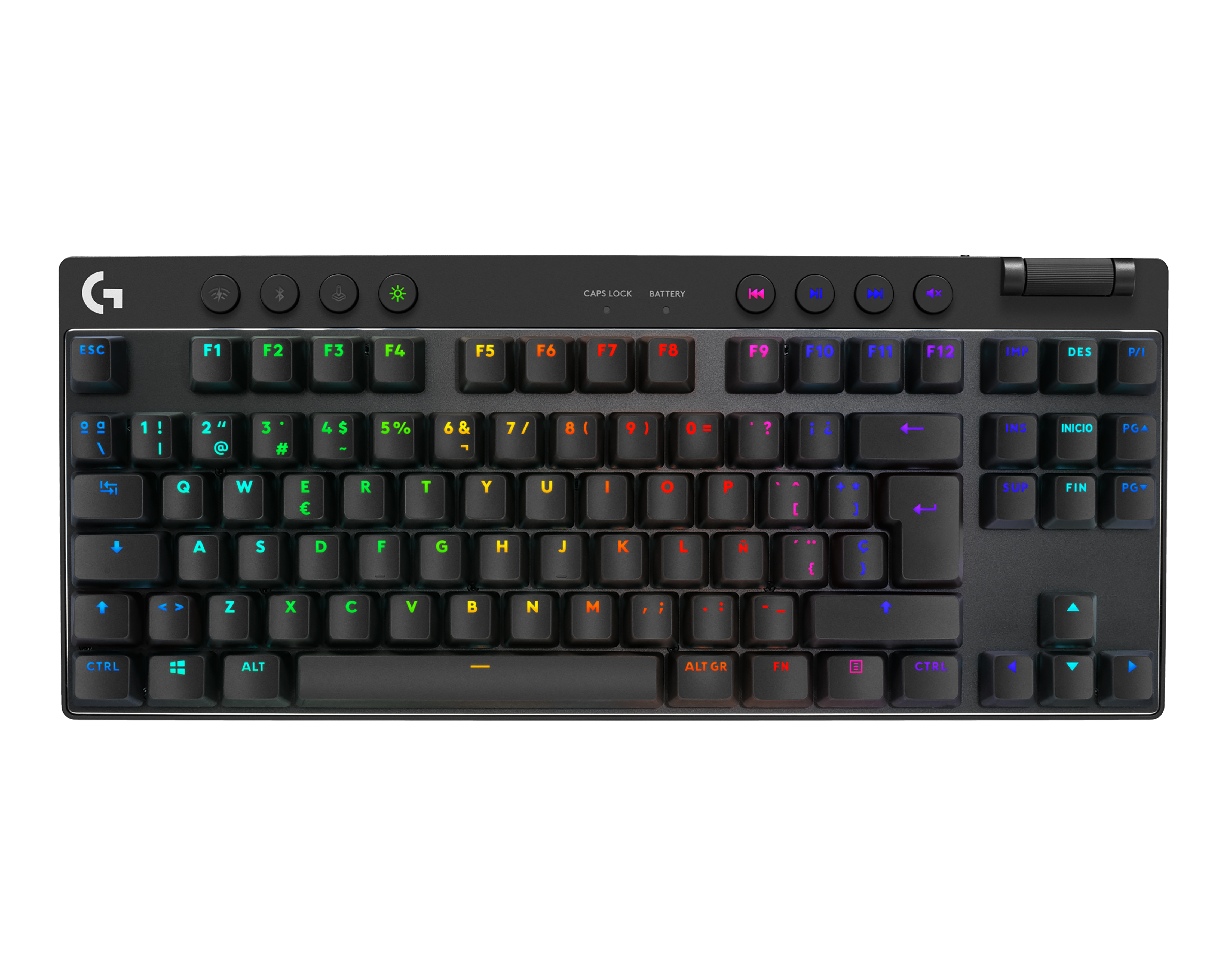 Foto 1 | Foto 1 | Teclado Gamer Inalámbrico Logitech Pro X TKL Tactile