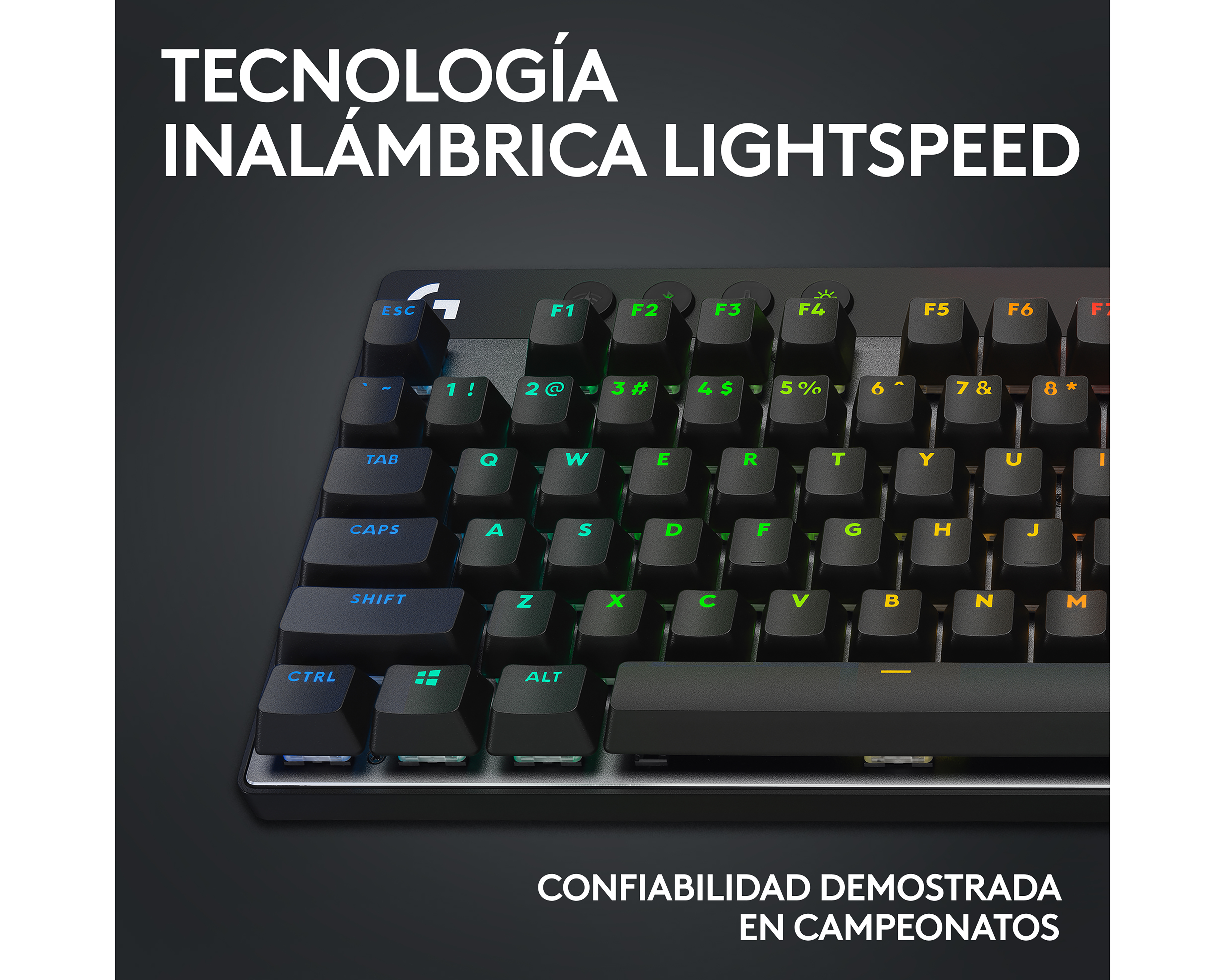 Foto 3 | Foto 3 | Teclado Gamer Inalámbrico Logitech Pro X TKL Tactile