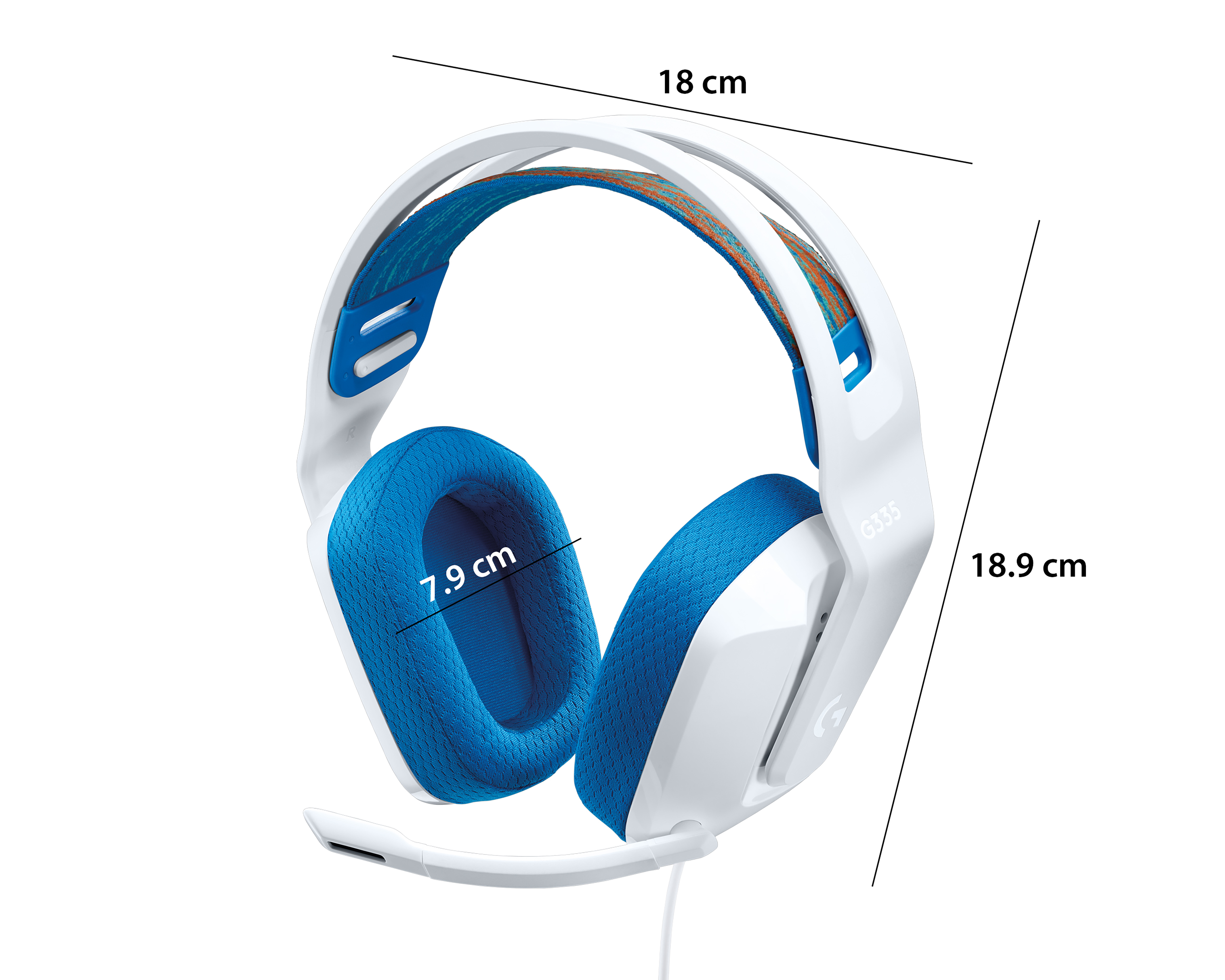 Foto 11 pulgar | Foto 10 | Audífonos de Diadema Alámbricos Logitech G335 con Micrófono