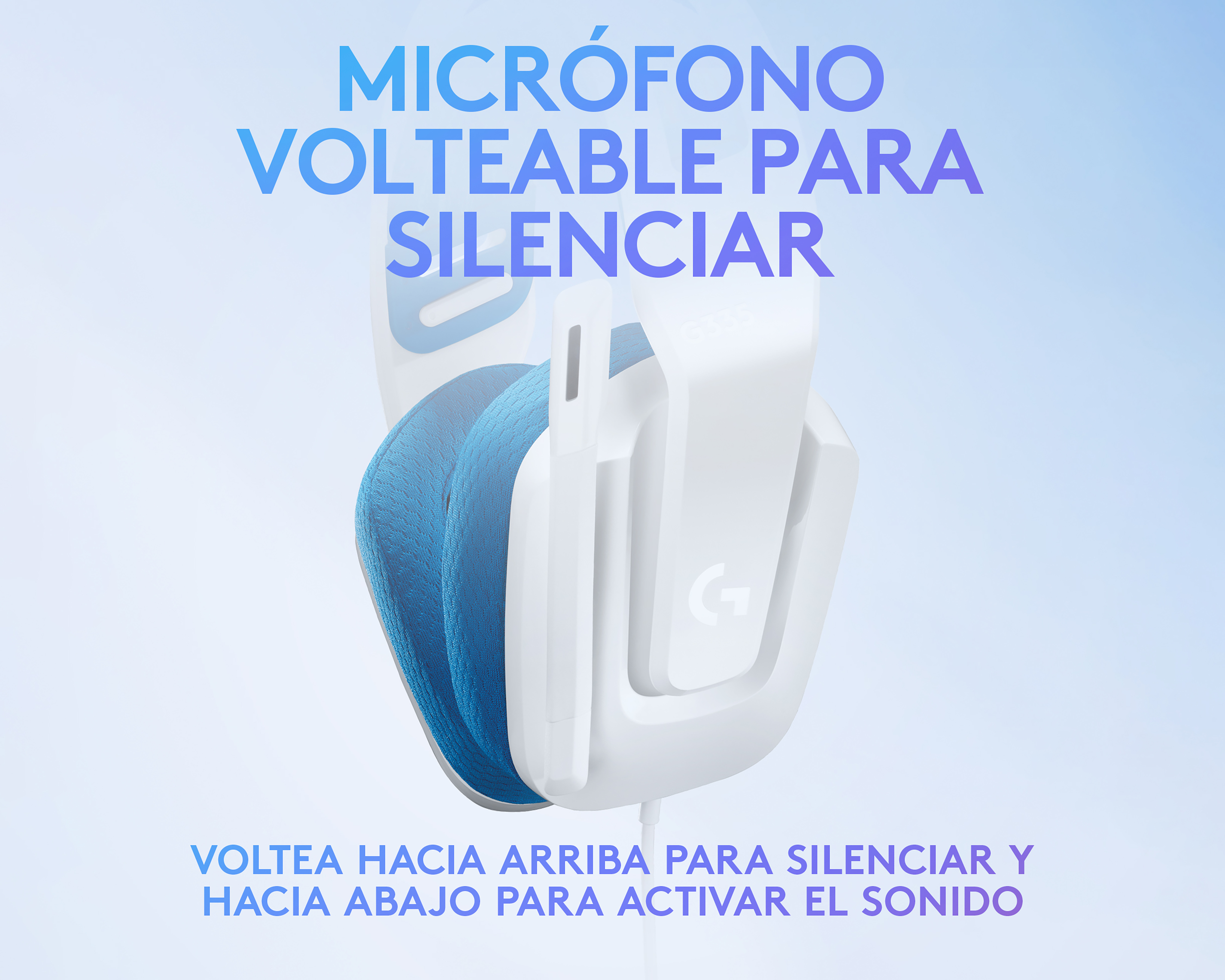 Foto 5 | Foto 5 | Audífonos de Diadema Alámbricos Logitech G335 con Micrófono