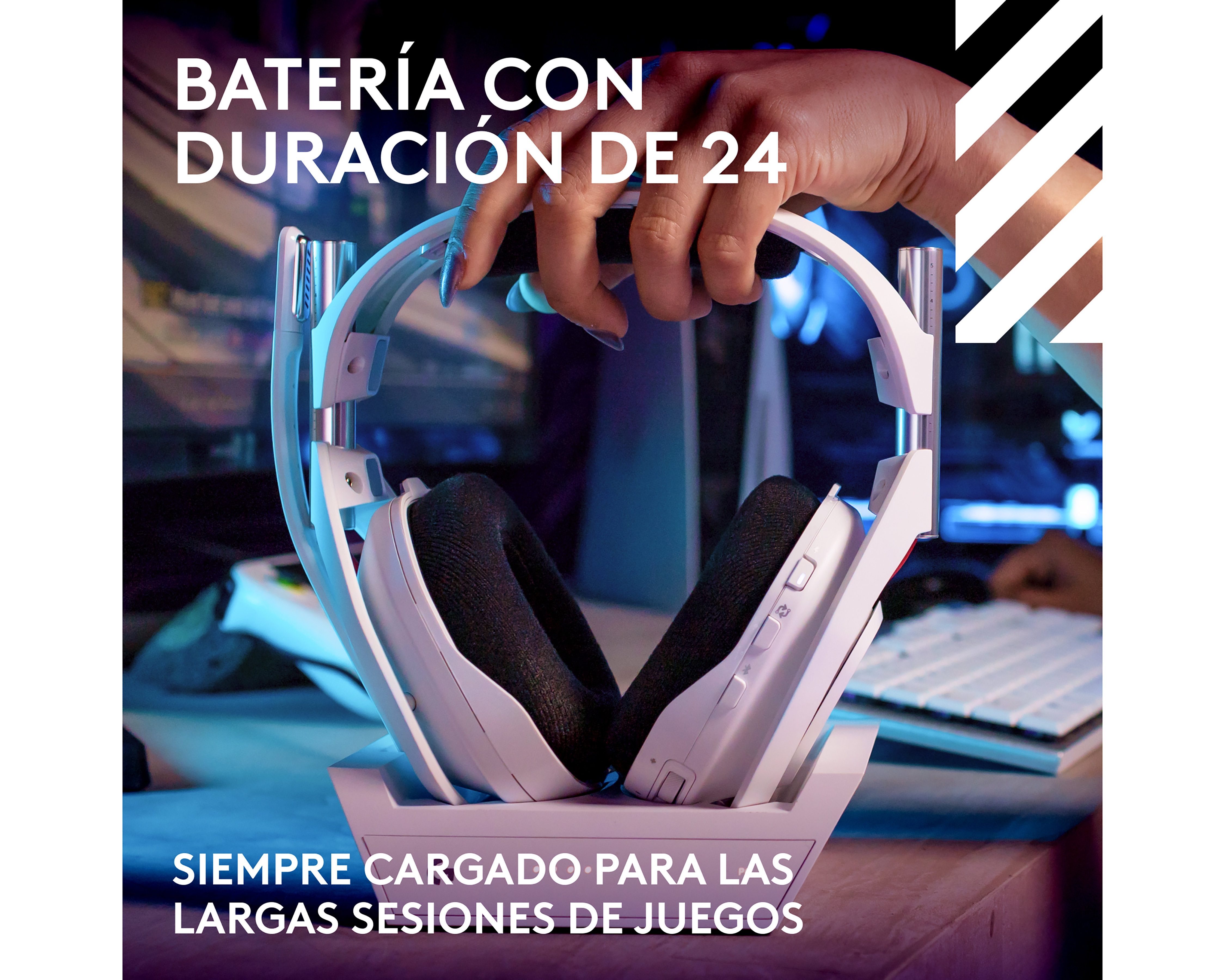 Foto 9 pulgar | Foto 8 | Audífonos de Diadema Inalámbricos Logitech G Astro A50 para Gaming