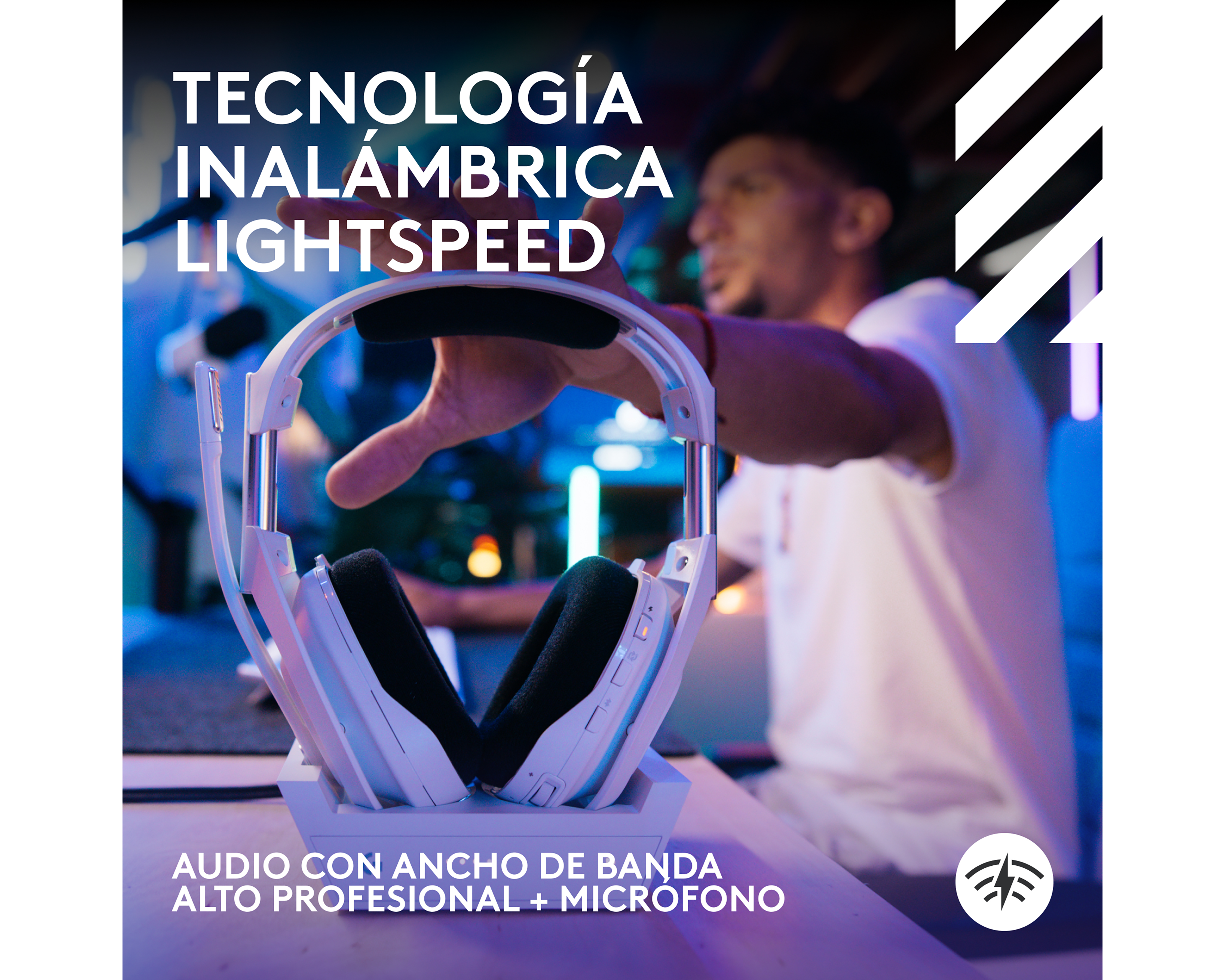 Foto 4 | Foto 4 | Audífonos de Diadema Inalámbricos Logitech Astro A50 X con Playsync