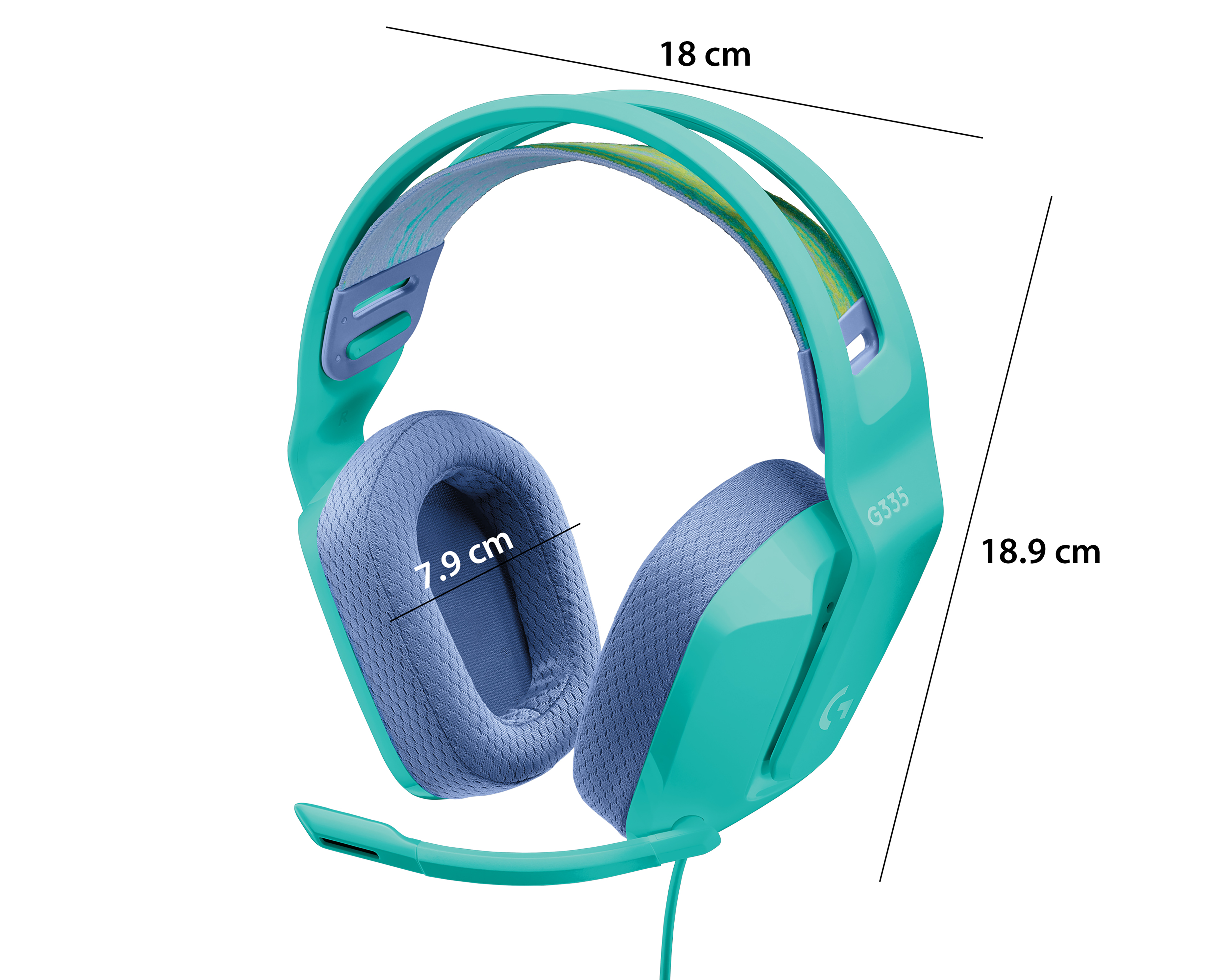 Foto 10 | Foto 10 | Audífonos de Diadema Logitech G335 con Micrófono