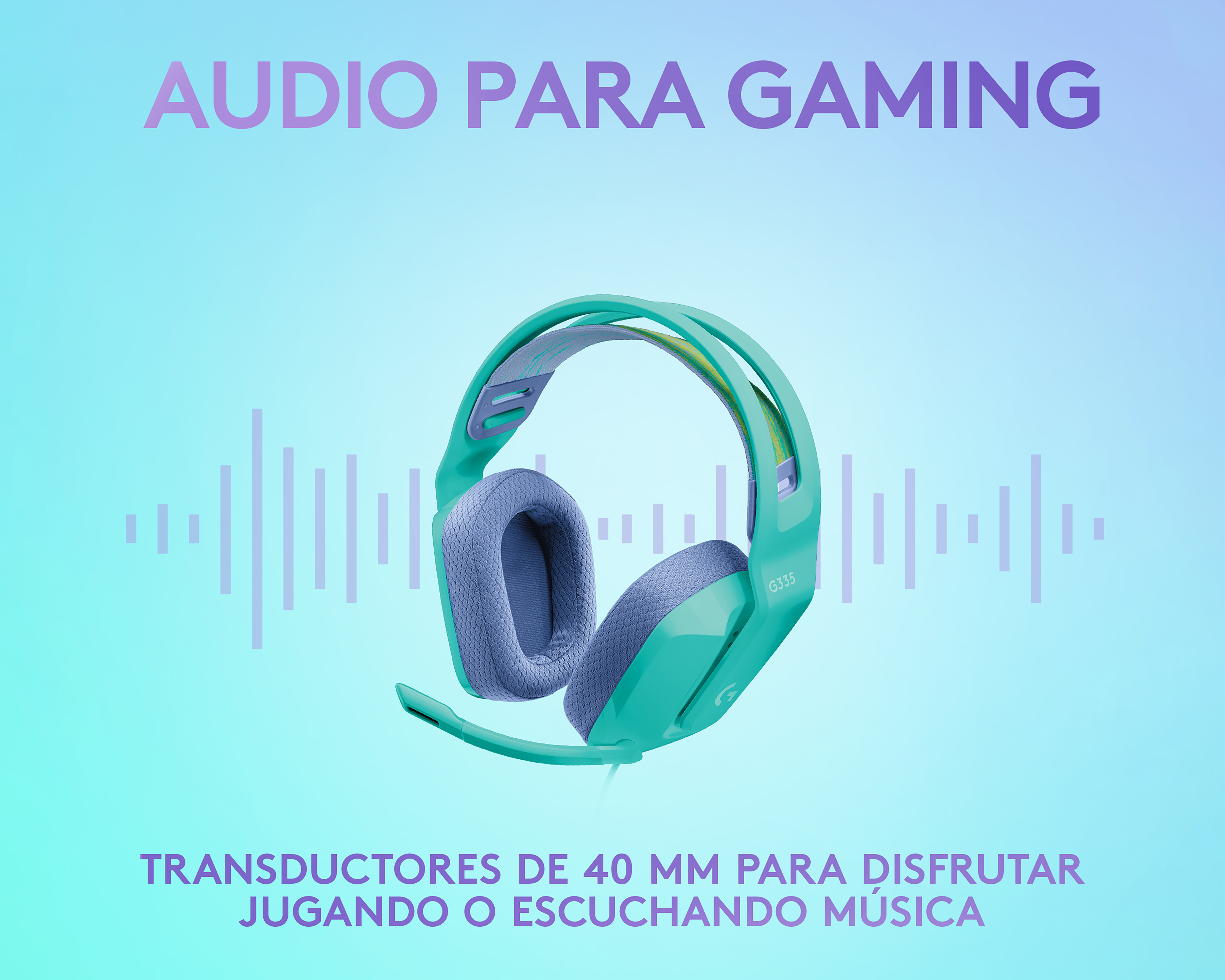 Foto 9 pulgar | Foto 8 | Audífonos de Diadema Logitech G335 con Micrófono