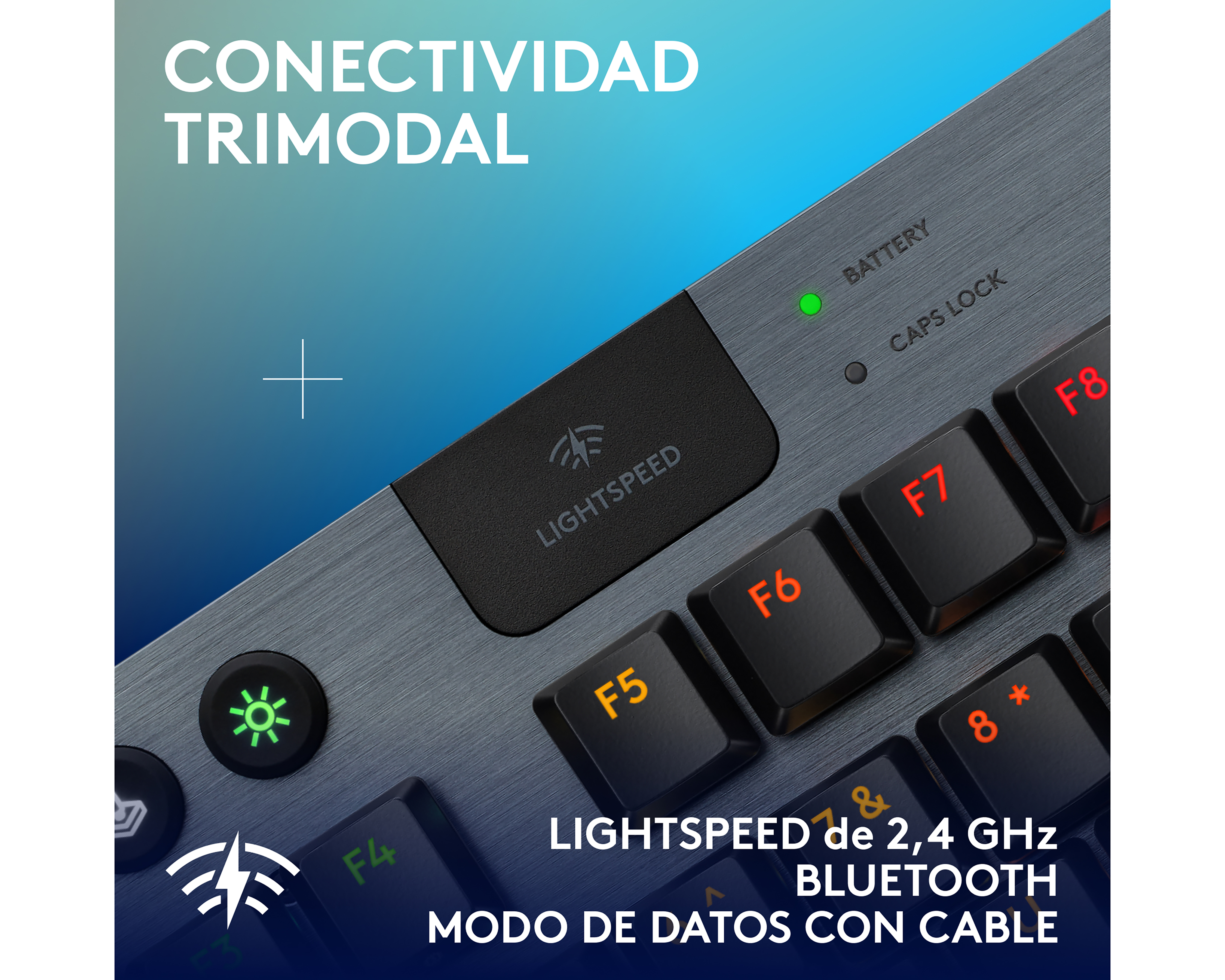Foto 6 pulgar | Foto 5 | Teclado Gamer Inalámbrico Logitech G G915X Lightspeed TKL