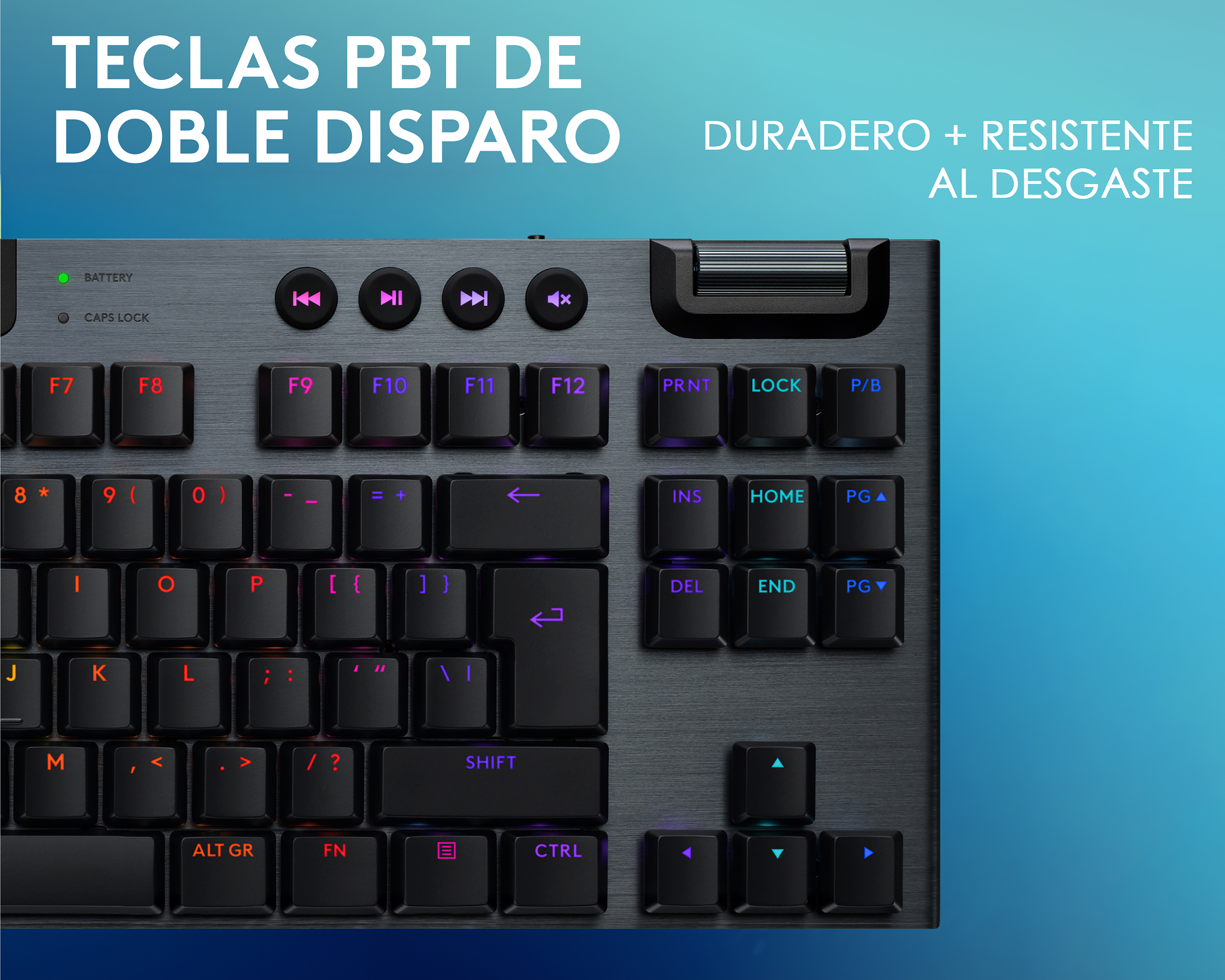 Foto 7 | Foto 7 | Teclado Gamer Inalámbrico Logitech G G915X Lightspeed TKL