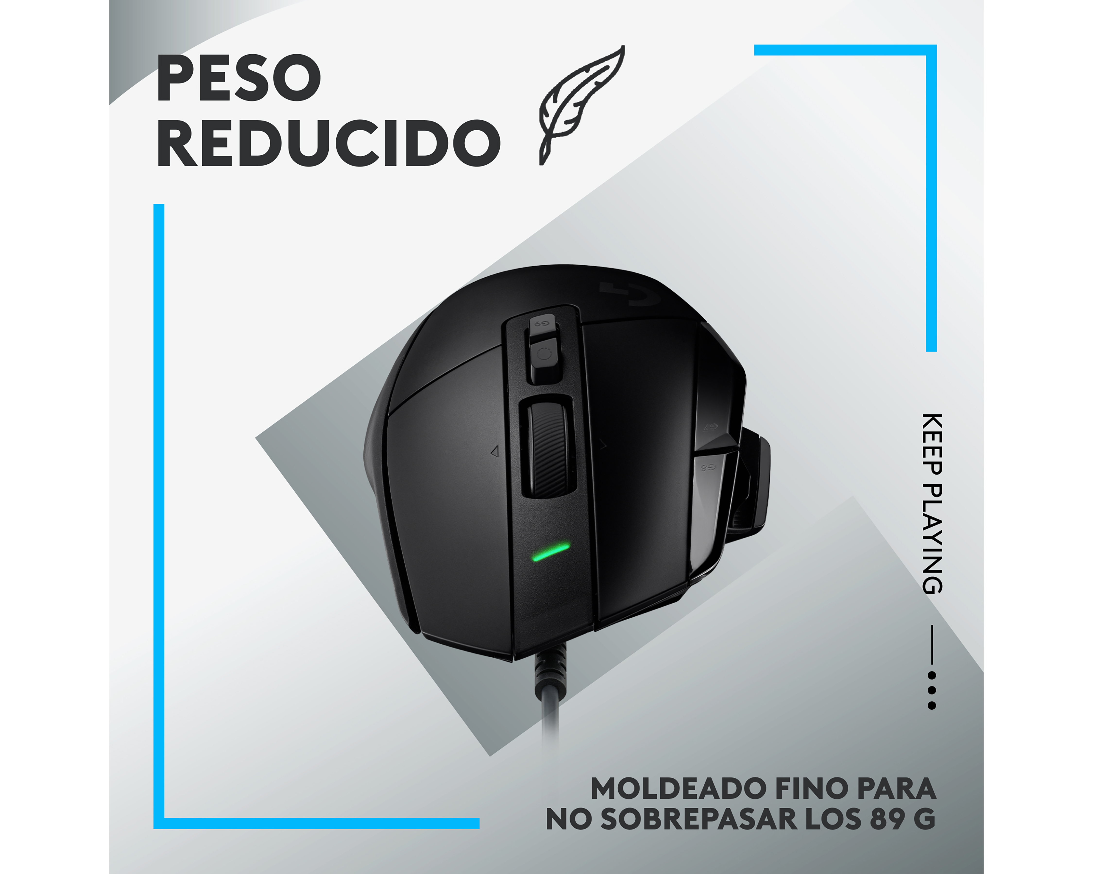 Foto 7 pulgar | Foto 6 | Mouse Gamer Alámbrico Logitech G G502X