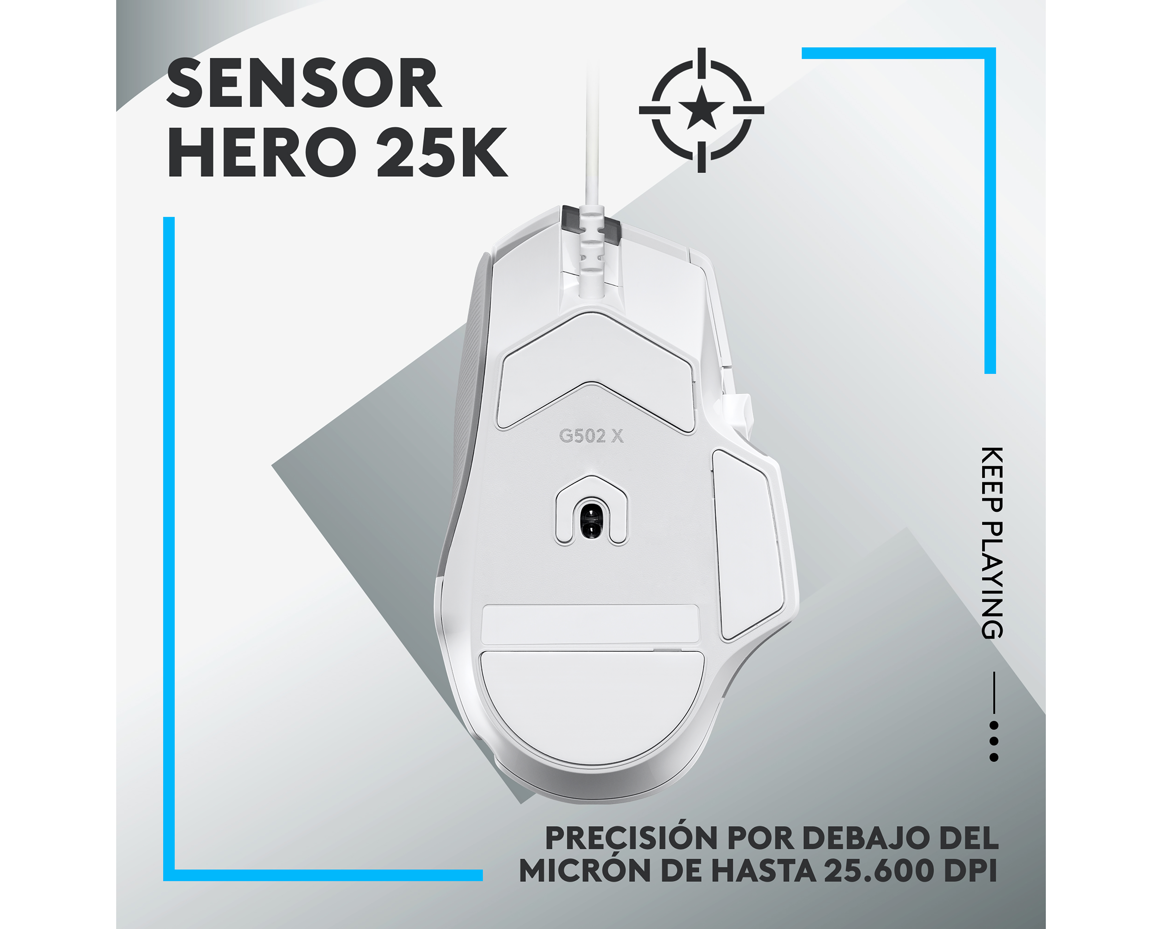 Foto 5 pulgar | Foto 4 | Mouse Gamer Alámbrico Logitech G502 X