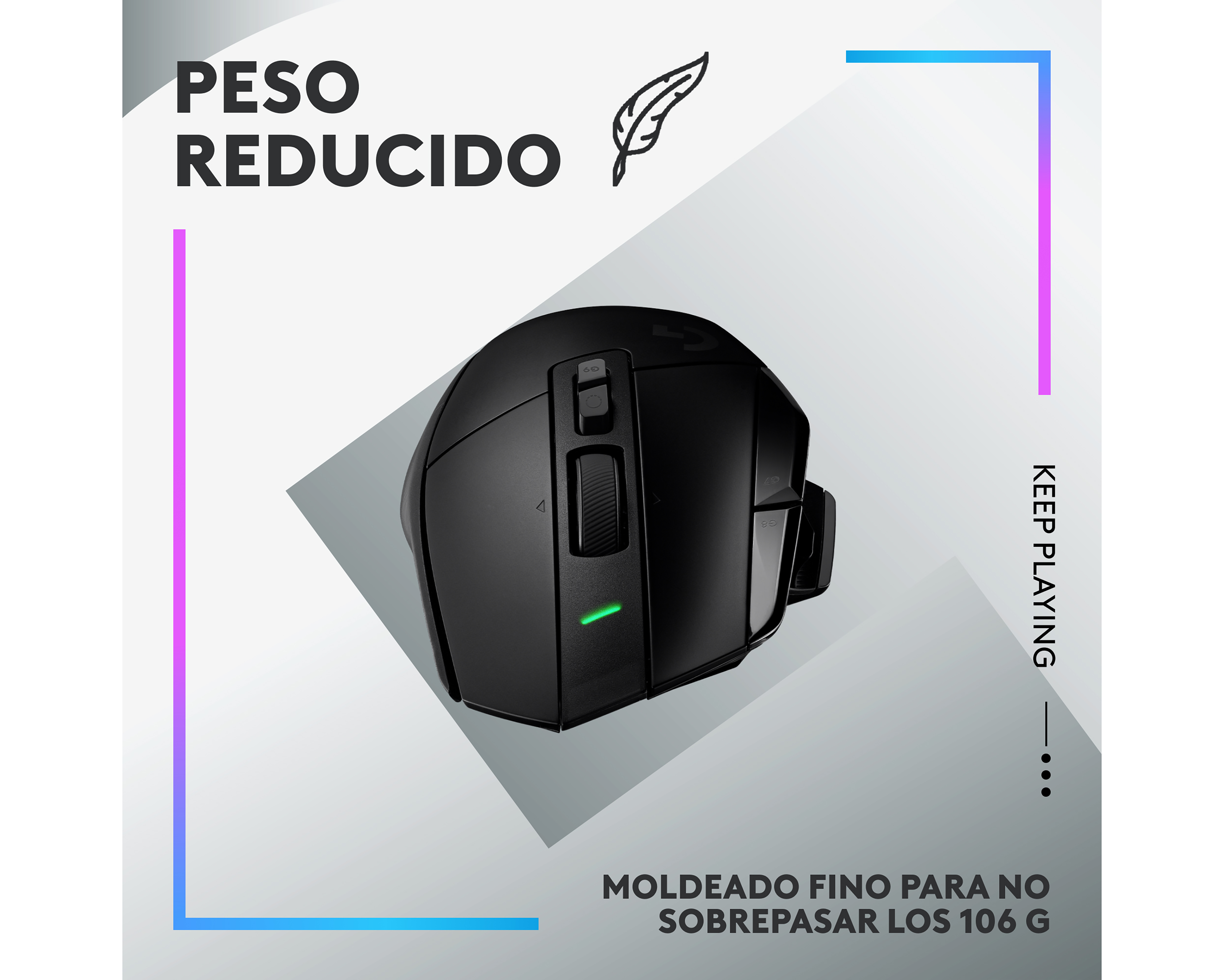 Foto 8 | Foto 8 | Mouse Gamer Inalámbrico Logitech G502 X Plus