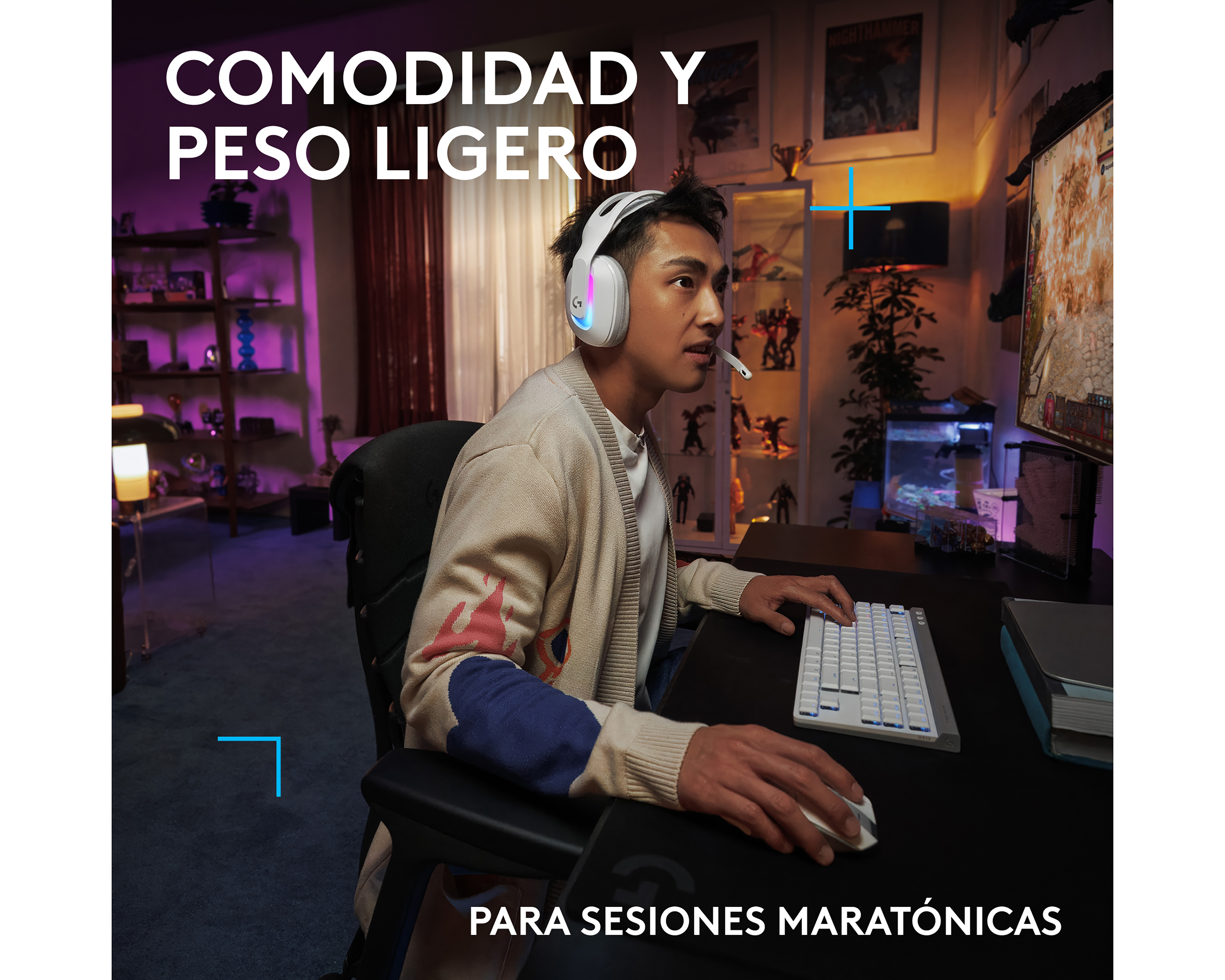 Foto 6 | Foto 6 | Audífonos de Diadema Inalámbricos Logitech G522 Lightspeed