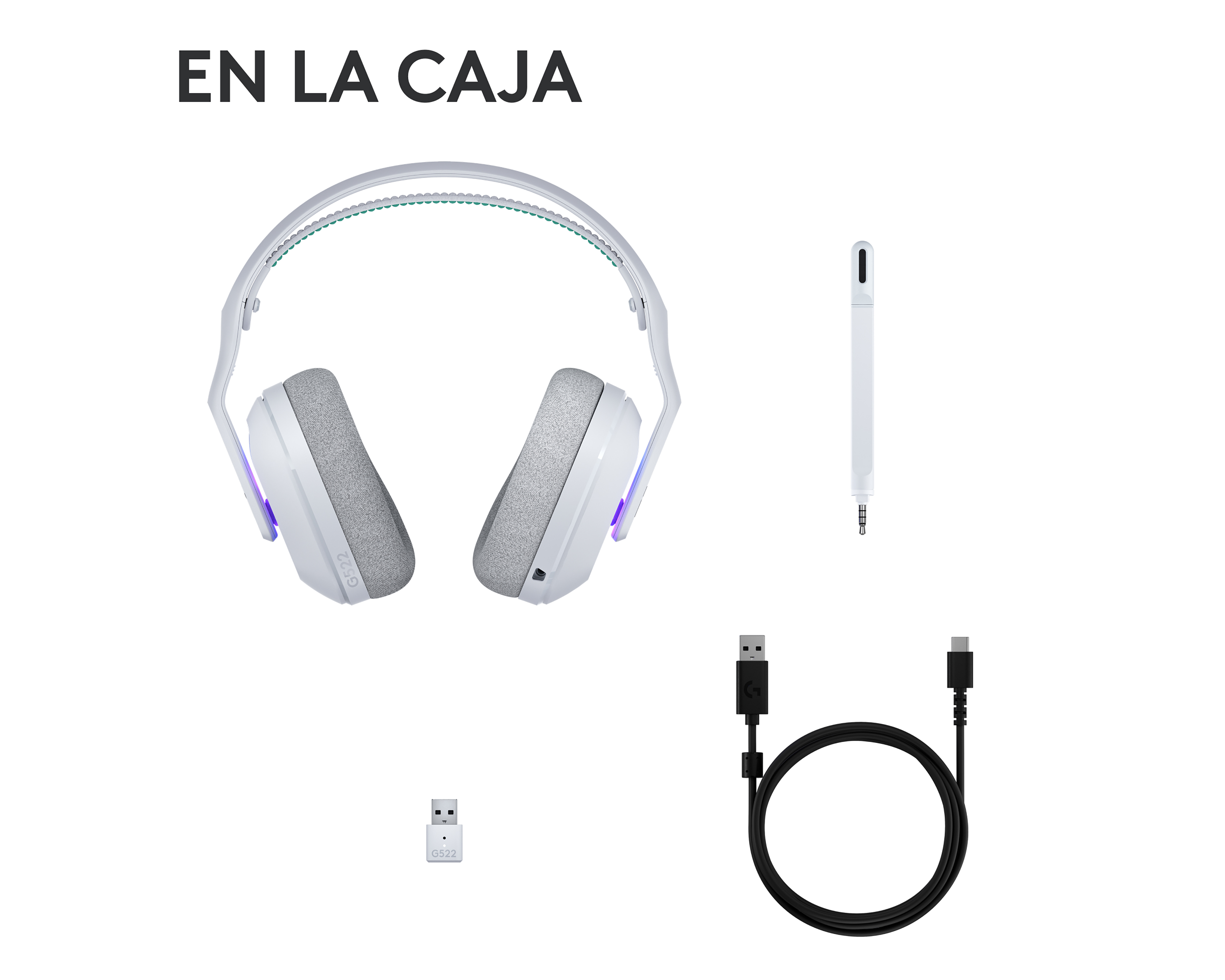 Foto 9 | Foto 9 | Audífonos de Diadema Inalámbricos Logitech G522 Lightspeed