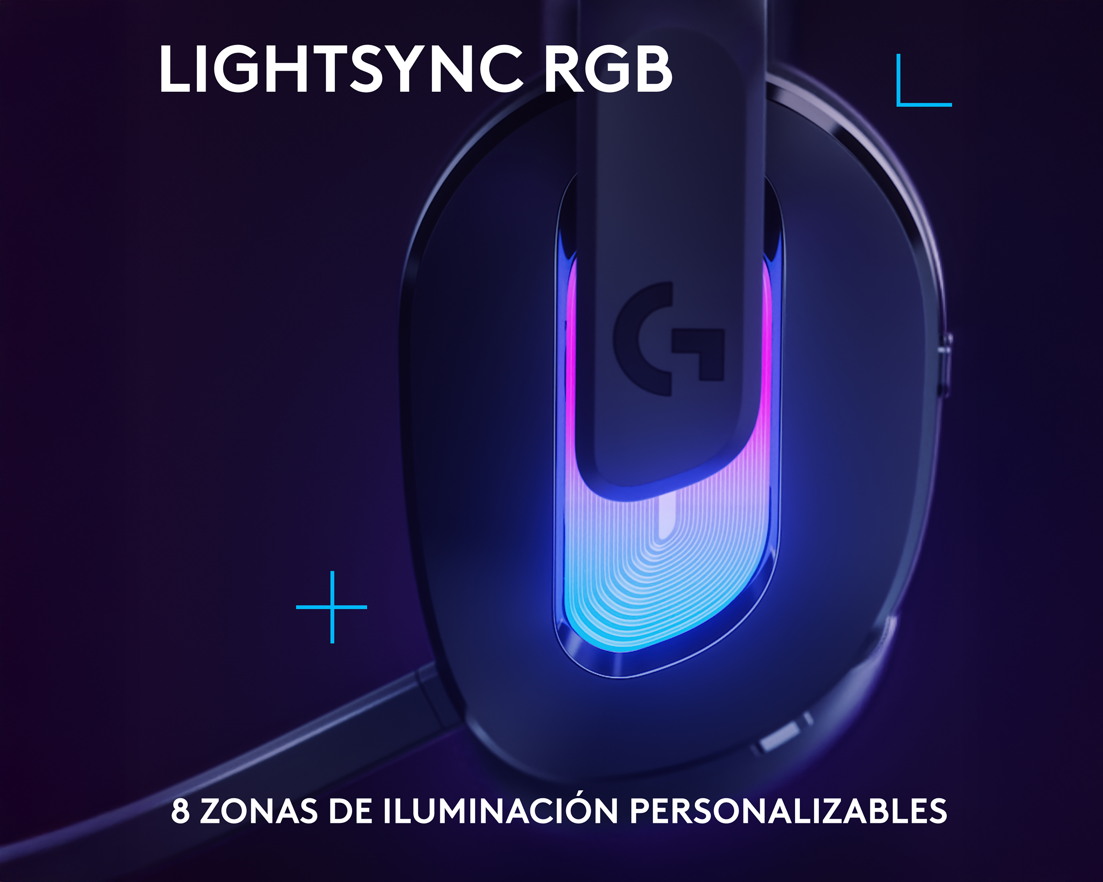 Foto 2 | Foto 2 | Audífonos de Diadema Inalámbricos Logitech G522 con Micrófono