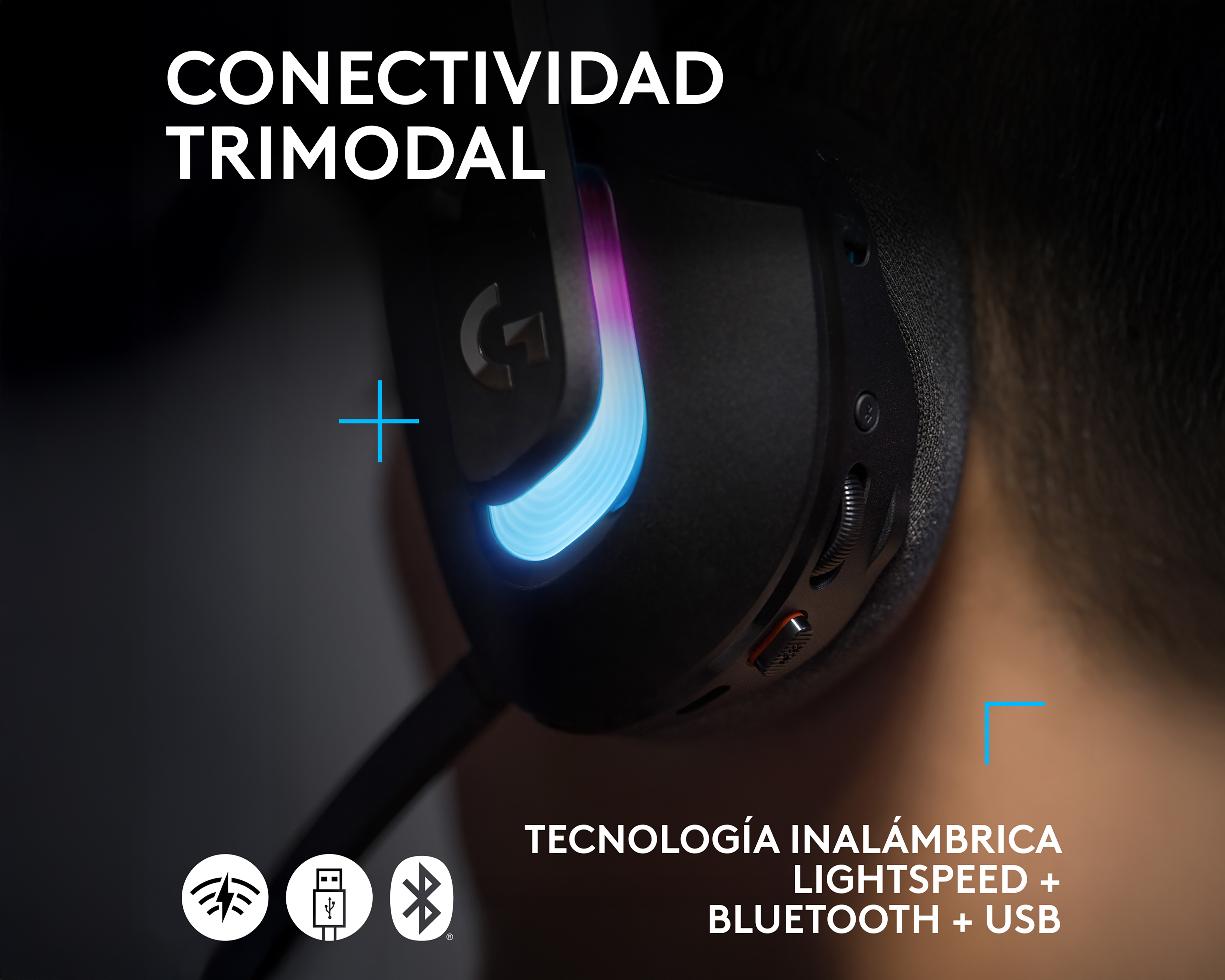 Foto 6 pulgar | Foto 5 | Audífonos de Diadema Inalámbricos Logitech G522 con Micrófono