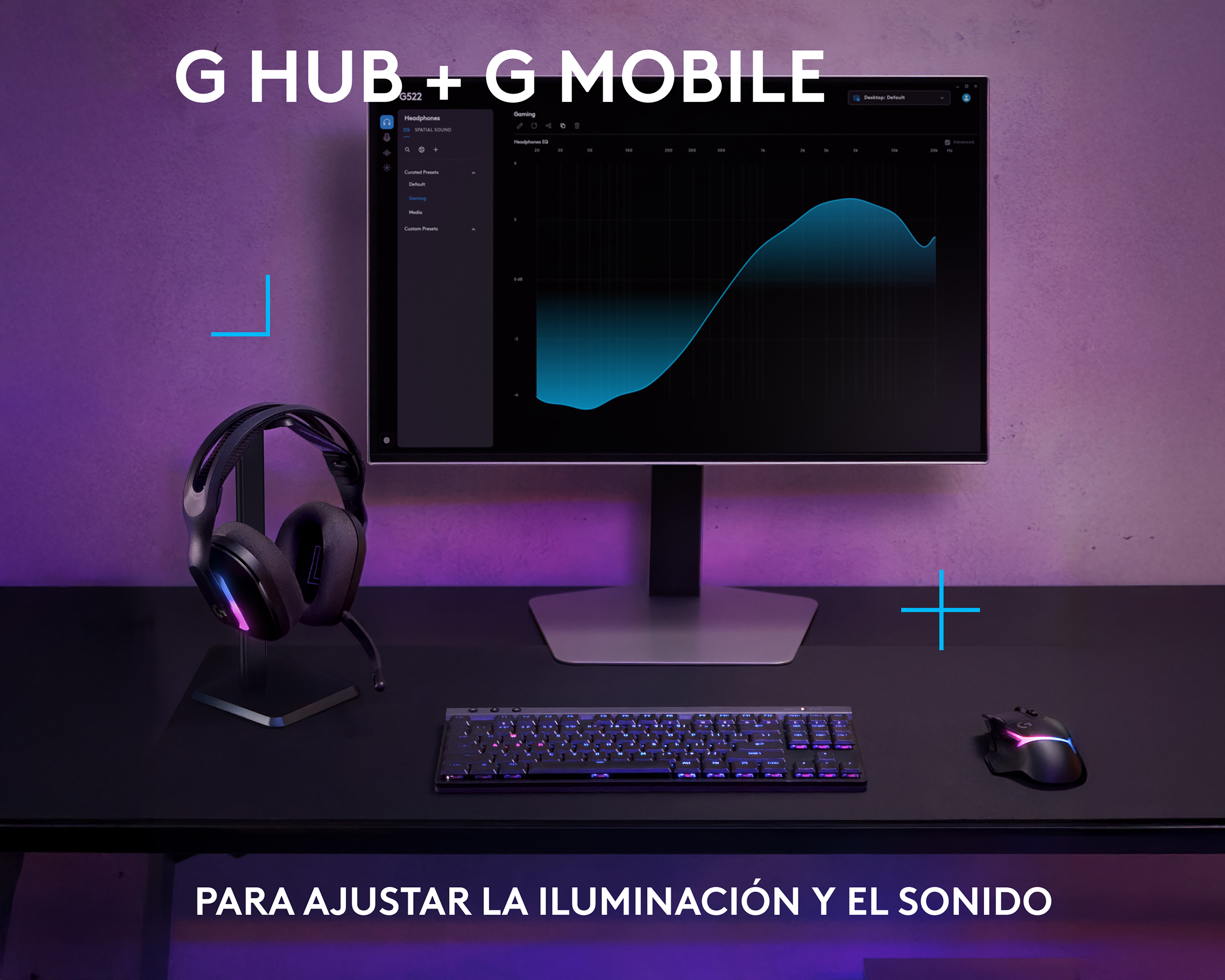 Foto 7 | Foto 7 | Audífonos de Diadema Inalámbricos Logitech G522 con Micrófono