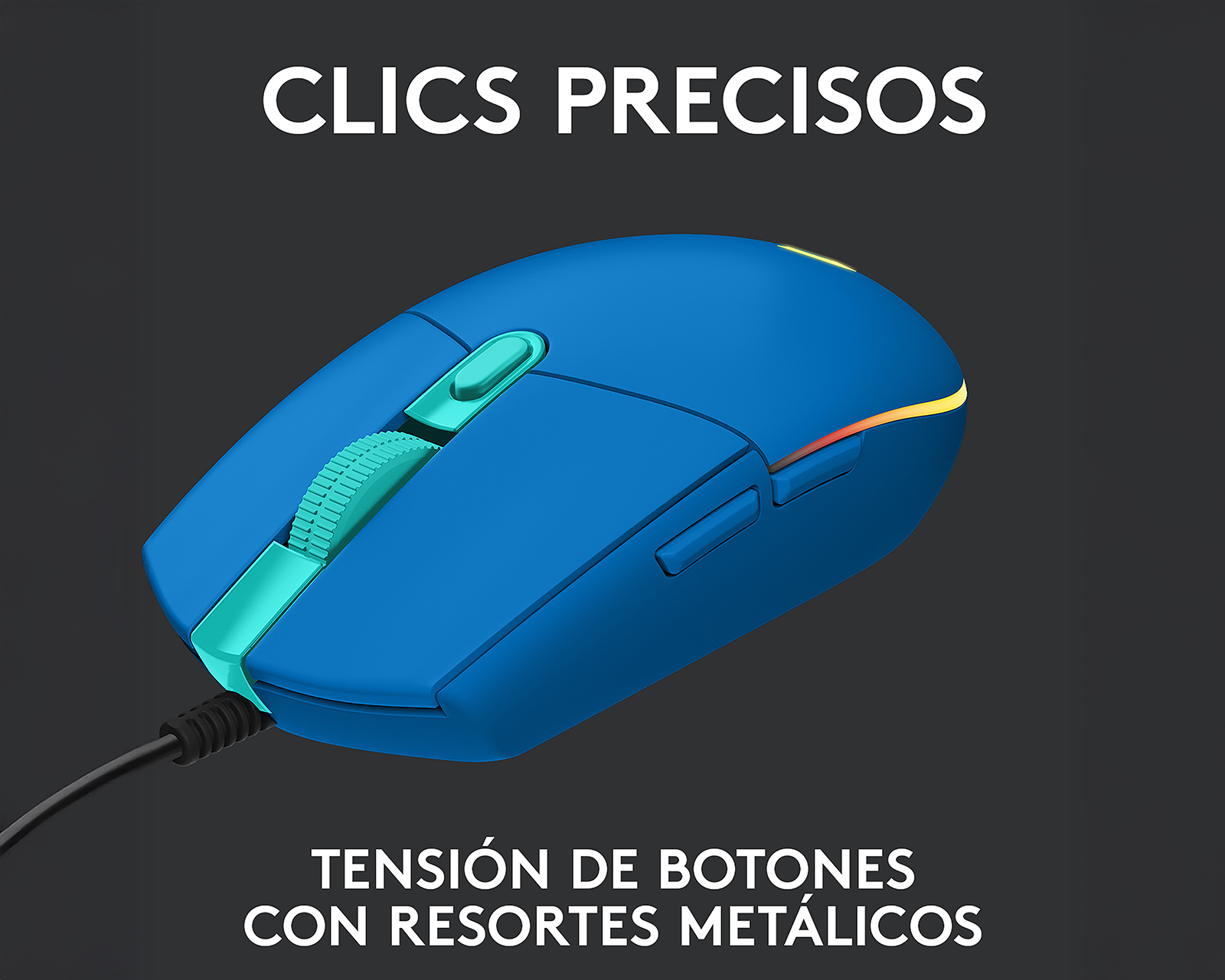 Foto 6 pulgar | Foto 5 | Mouse Gamer Alámbrico Logitech G203