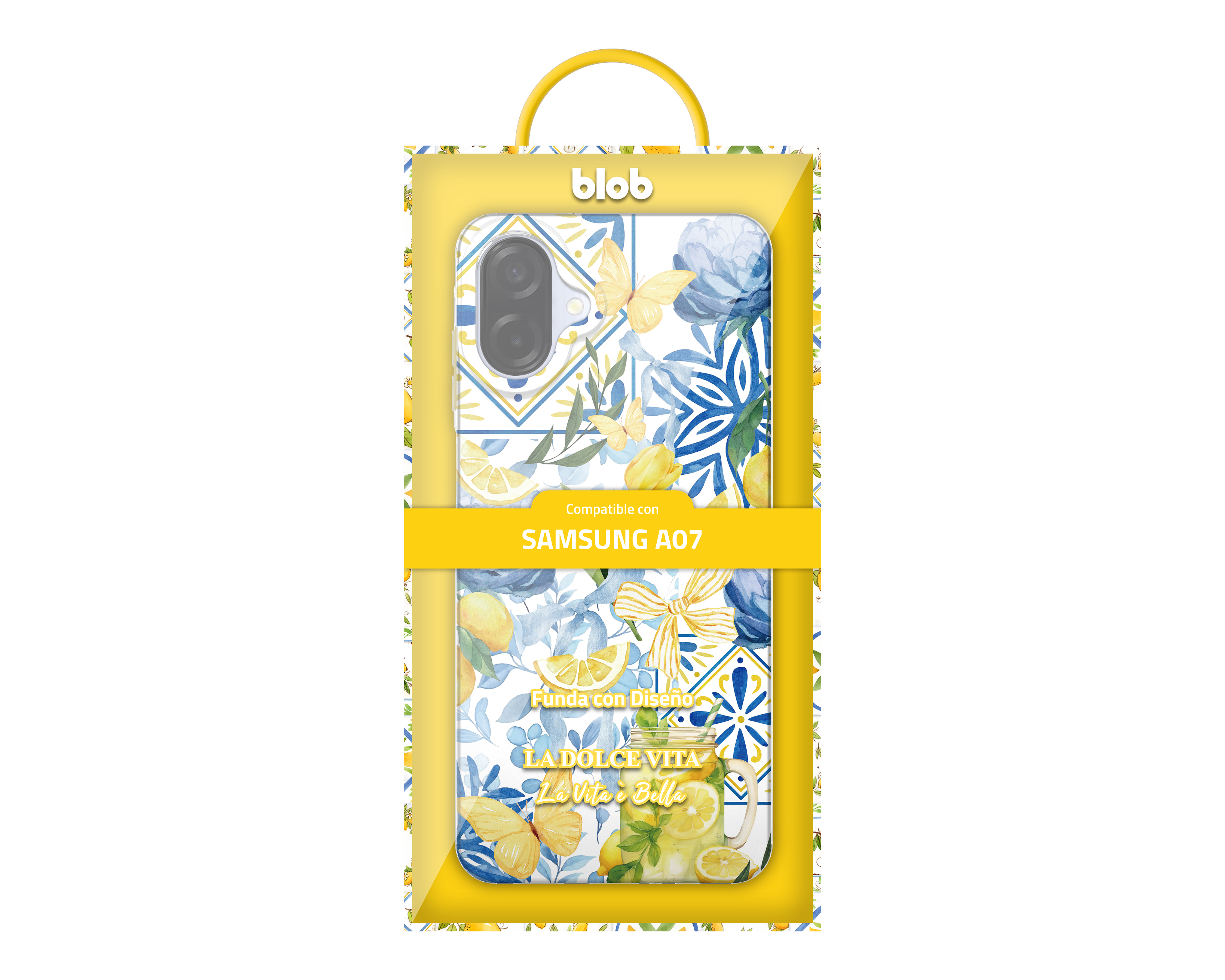 Foto 4 pulgar | Foto 3 | Funda de TPU y Policarbonato Blob para Samsung A07