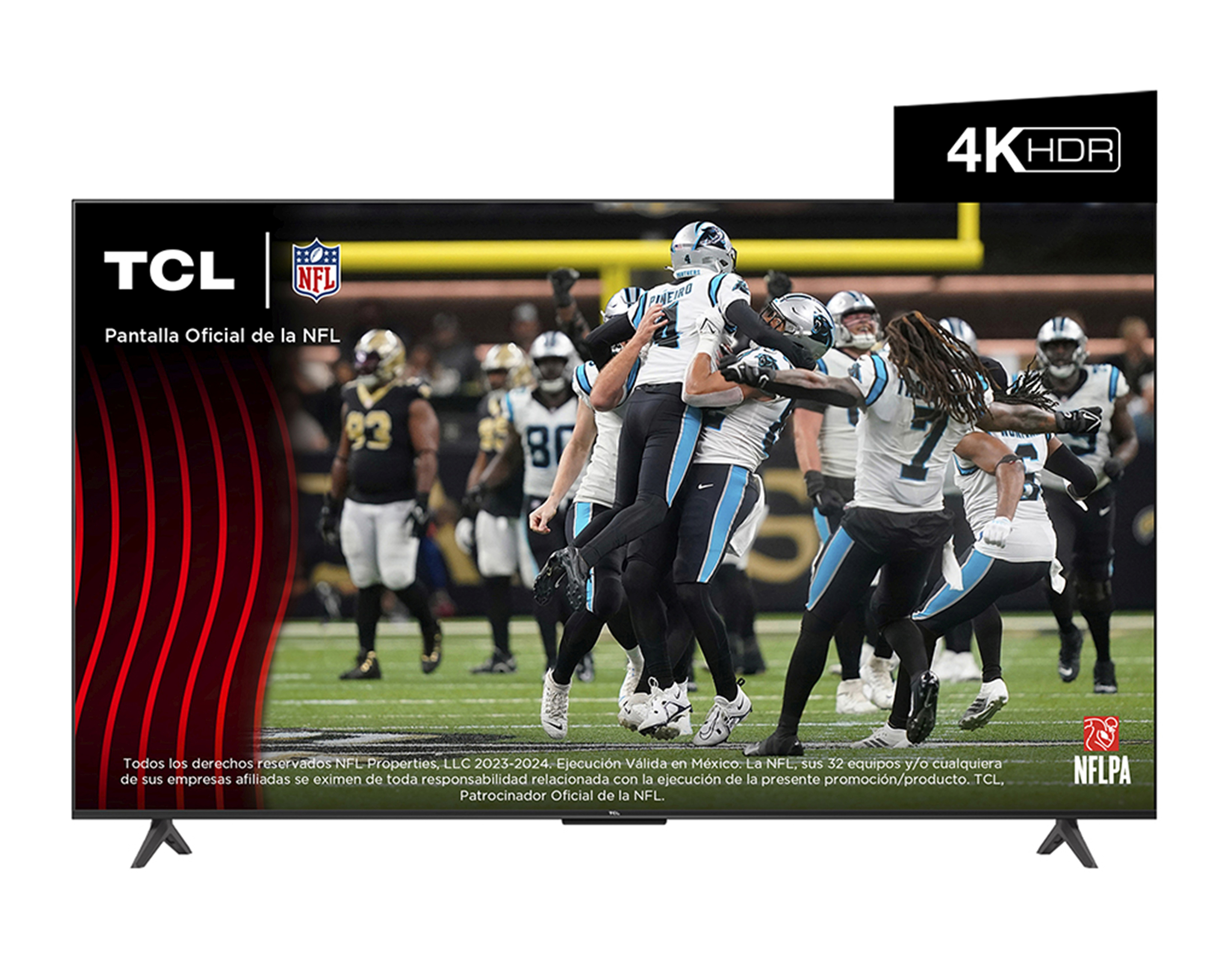 Pantalla LED TCL 65 Pulgadas Ultra HD 4K Smart TV 65S454