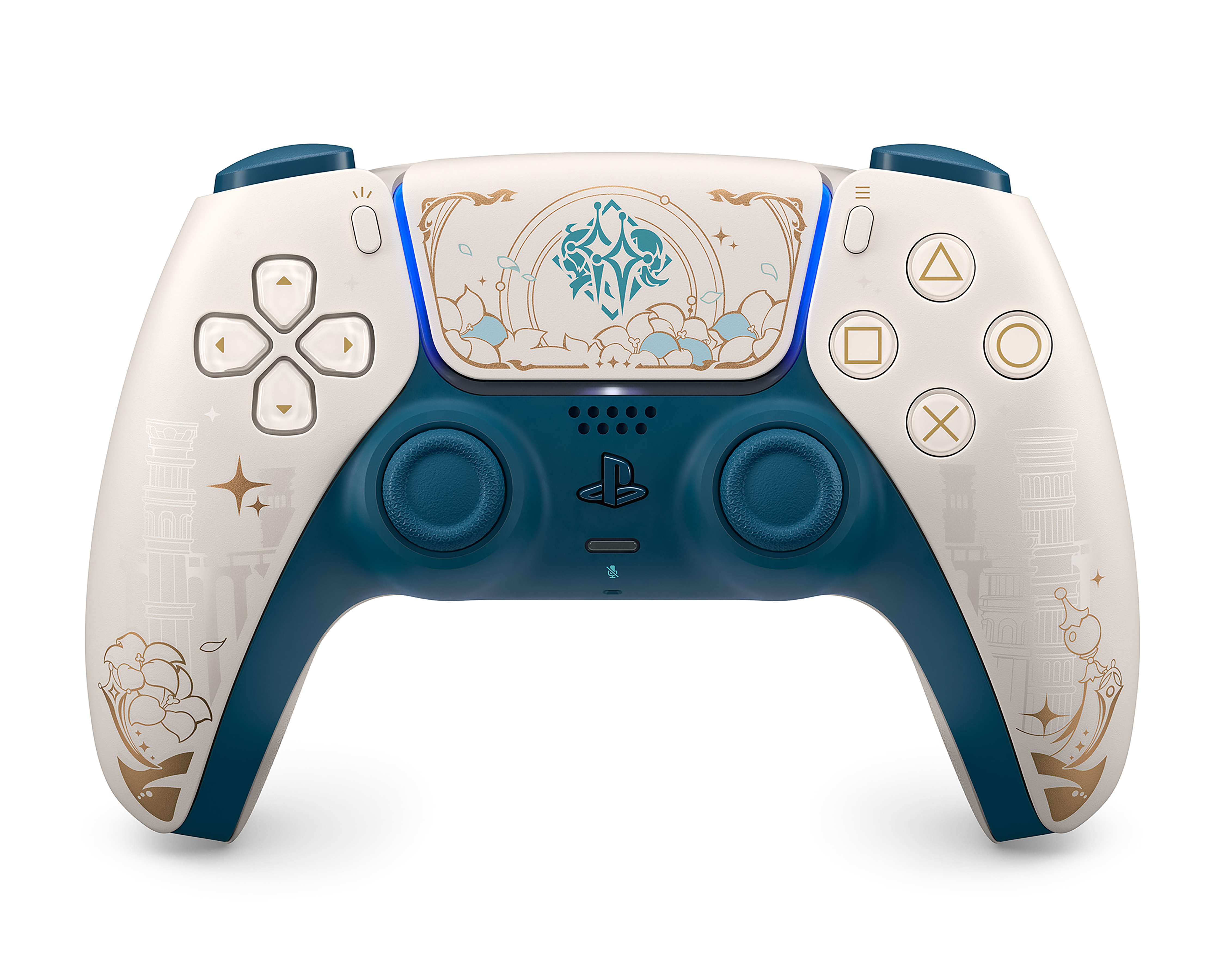 Control Inalámbrico para PlayStation 5 Dualsense Genshin Impact Blanco