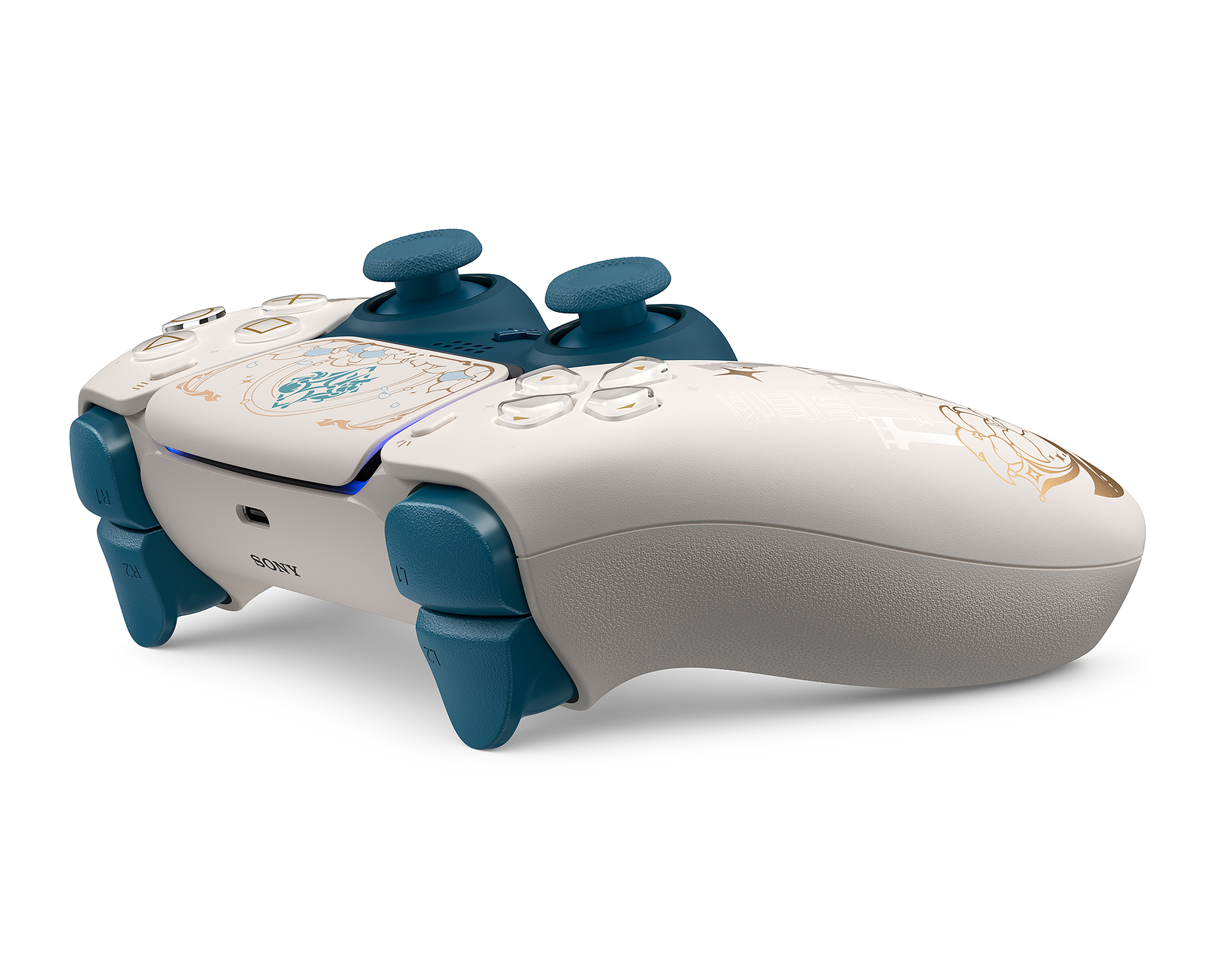 Foto 4 | Foto 4 | Preventa 2026 Control Inalámbrico para PlayStation 5 Dualsense Astro Genshin Impact Blanco