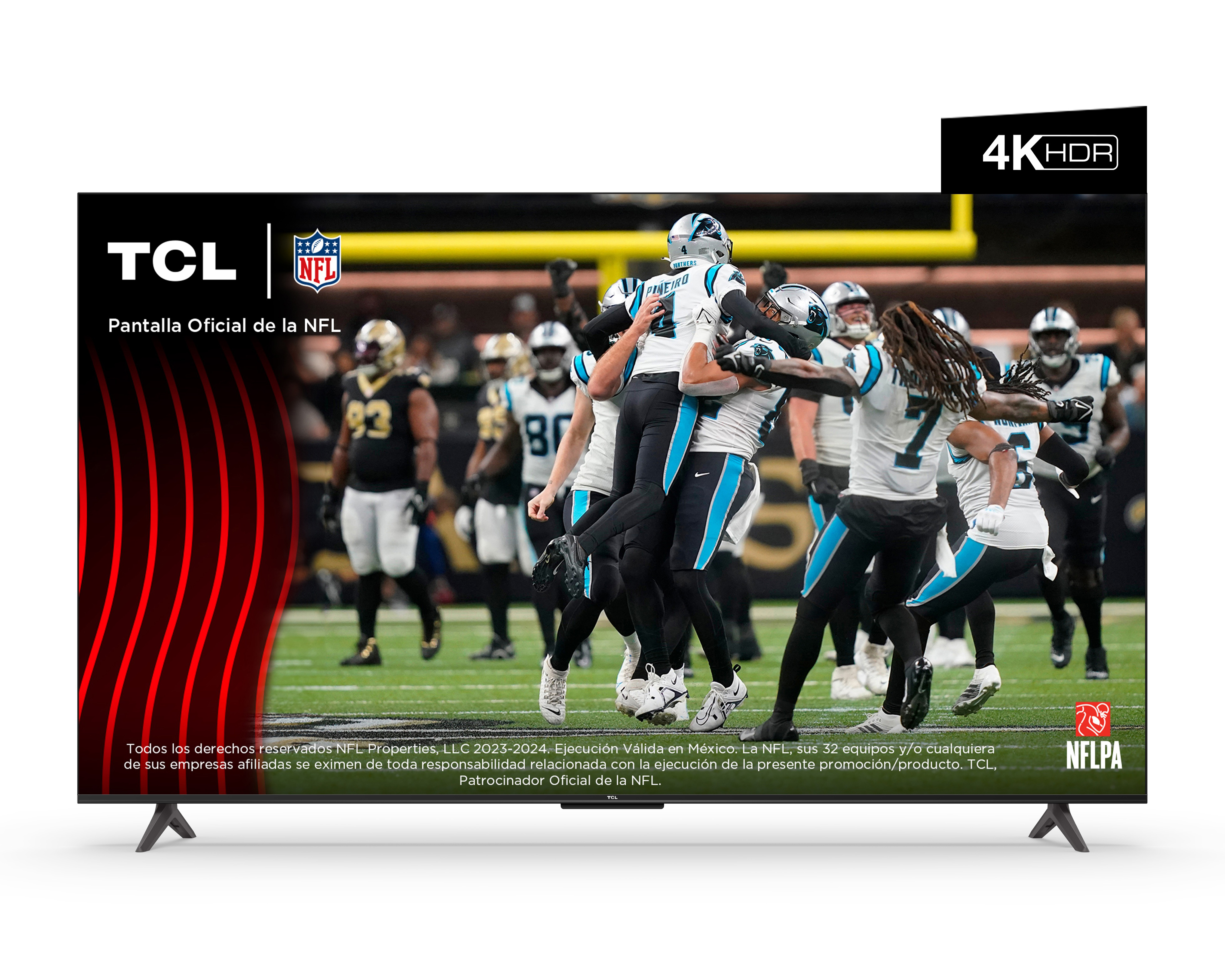 Pantalla Smart TV TCL LED 58 Pulgadas Ultra HD 4K 58S454