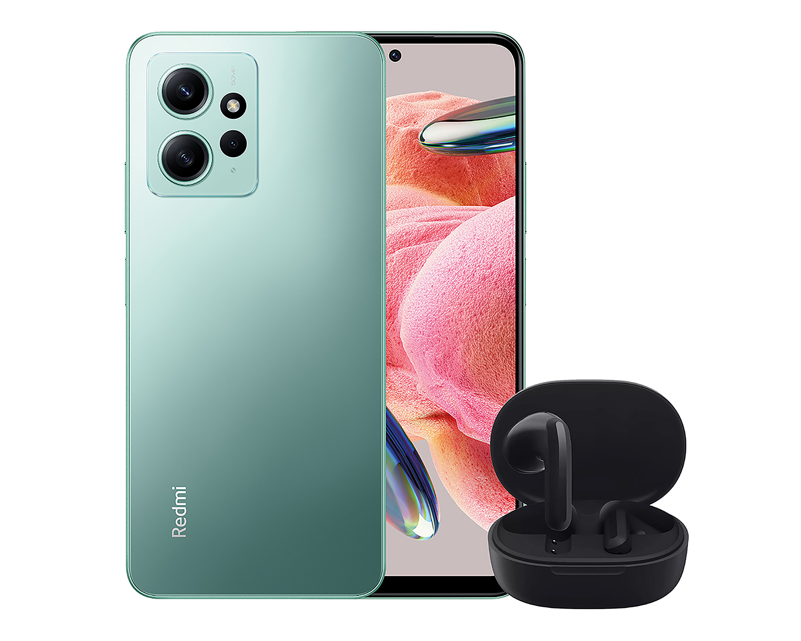 Celular Xiaomi Liberado Redmi Note 12 128 GB Verde + Redmi Buds 4 Lite