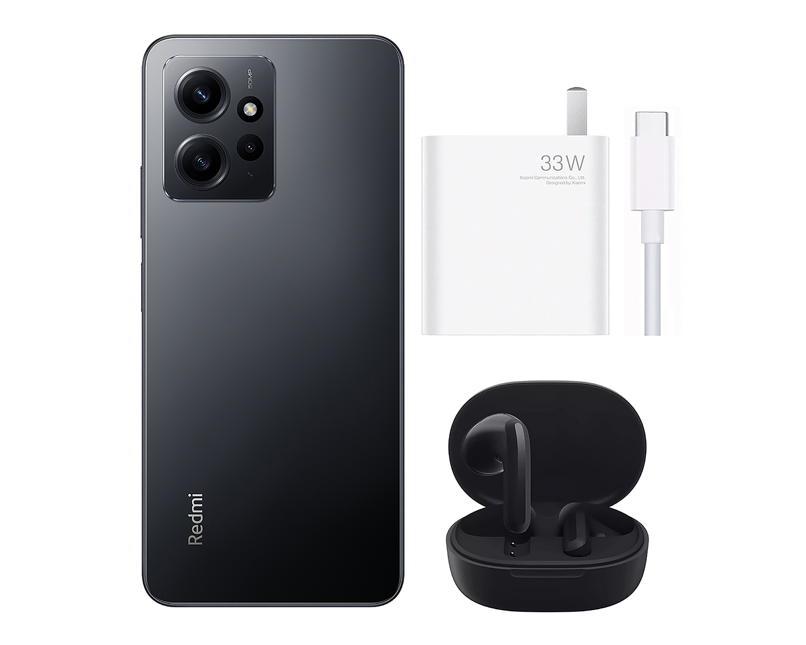Foto 7 | Foto 7 | Celular Xiaomi Liberado Redmi Note 12 128 GB Gris + Redmi Buds 4 Lite
