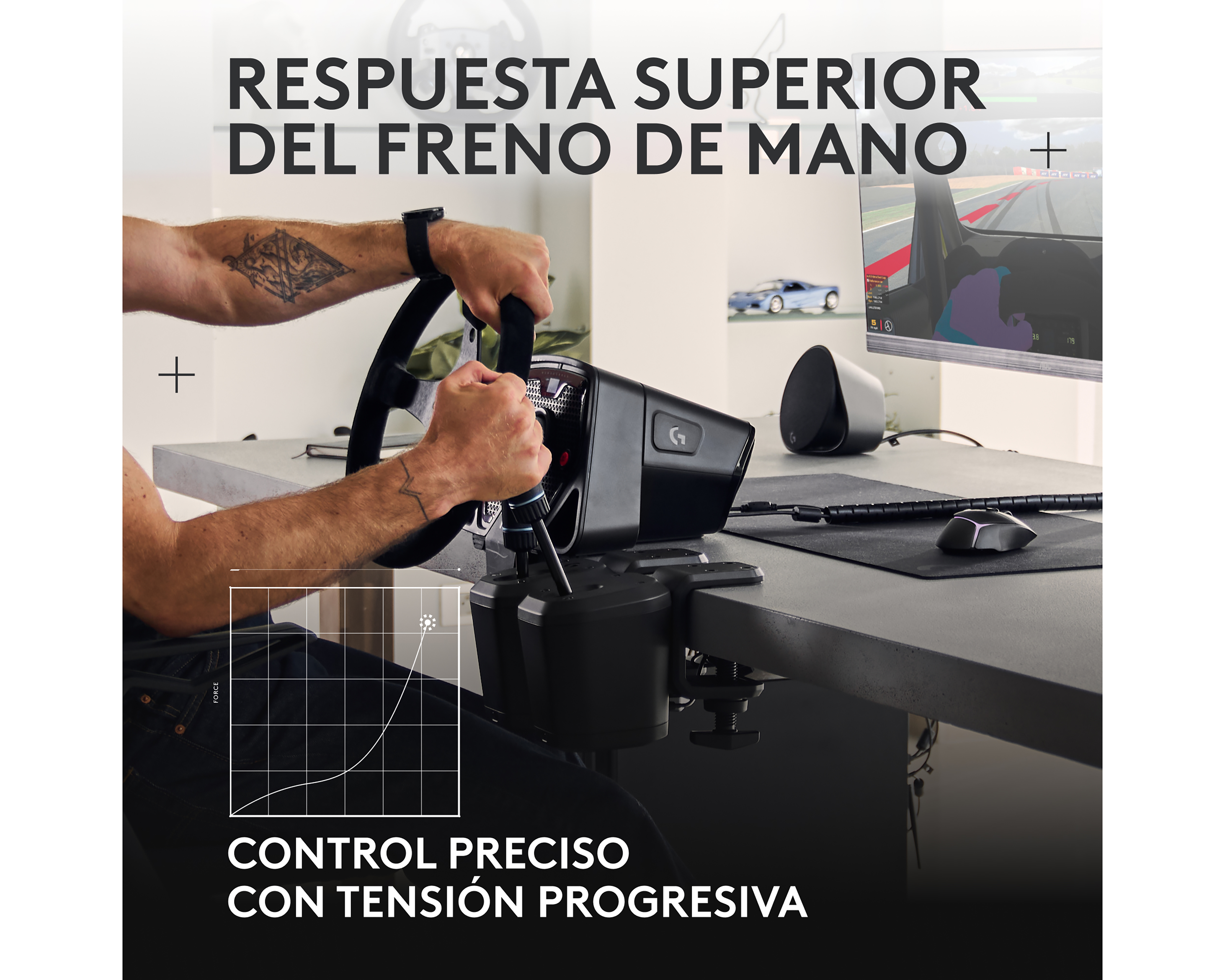 Foto 4 | Foto 4 | Palanca Logitech RS Shifter & Handbrake para Volantes Pro Series y G Series