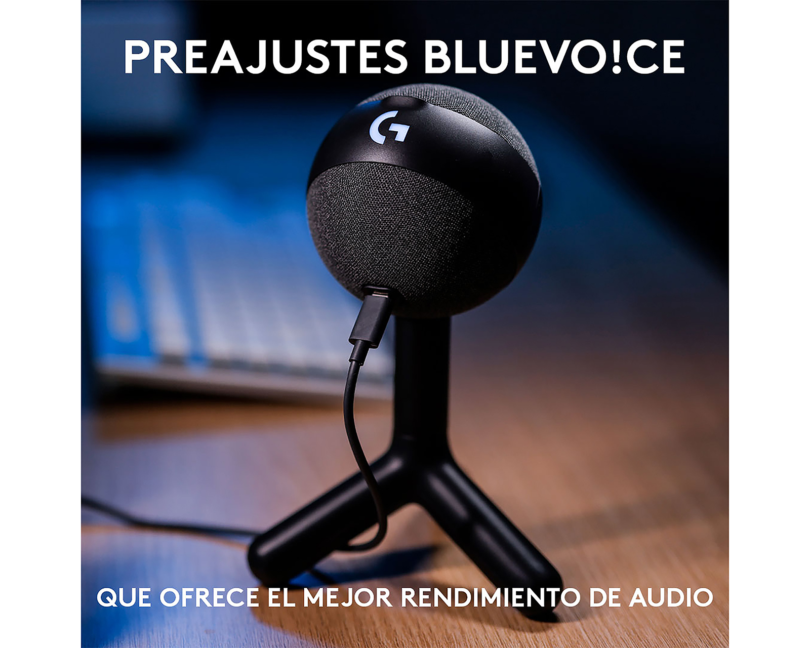 Foto 3 pulgar | Foto 2 | Micrófono Logitech Yeti Orb Negro