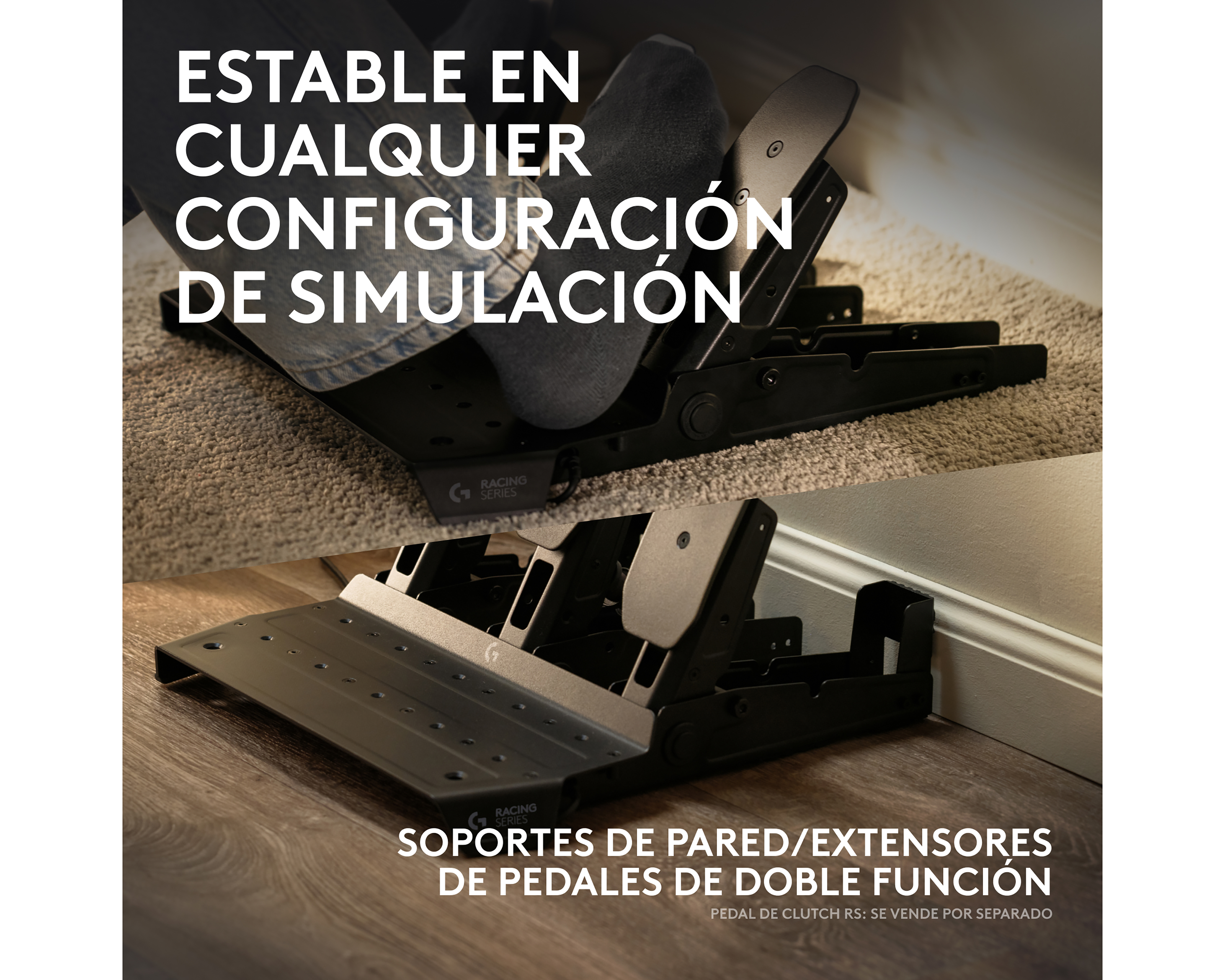 Foto 6 pulgar | Foto 5 | Pedales Logitech G RS Pedals para PlayStation/Xbox y PC