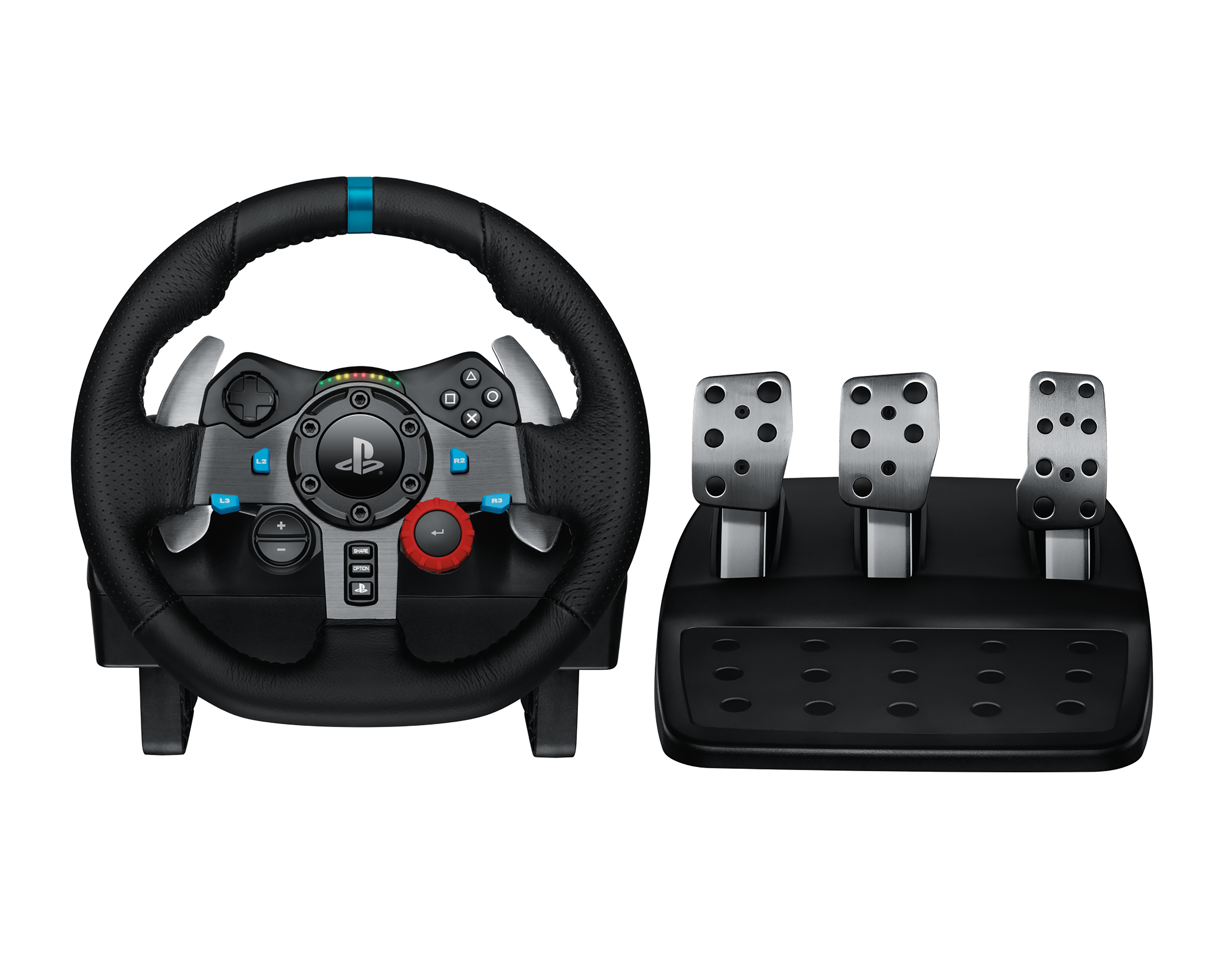 Foto 1 | Foto 1 | Volante y Pedales Logitech G92 para PS5 PS4 PS3 y PC