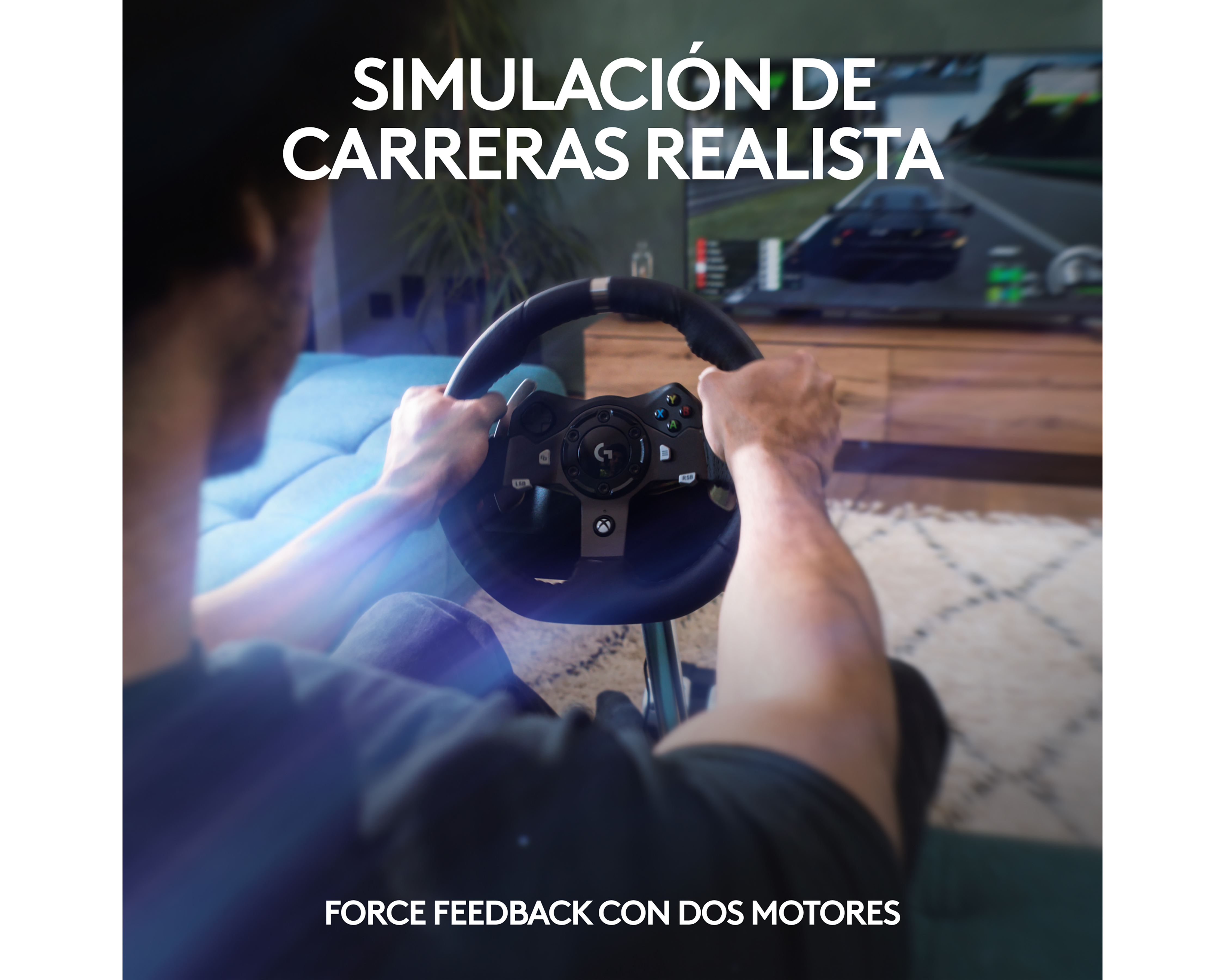 Foto 2 | Foto 2 | Volante y Pedales Logitech G G920 para Xbox One / Xbox Series X/S y PC