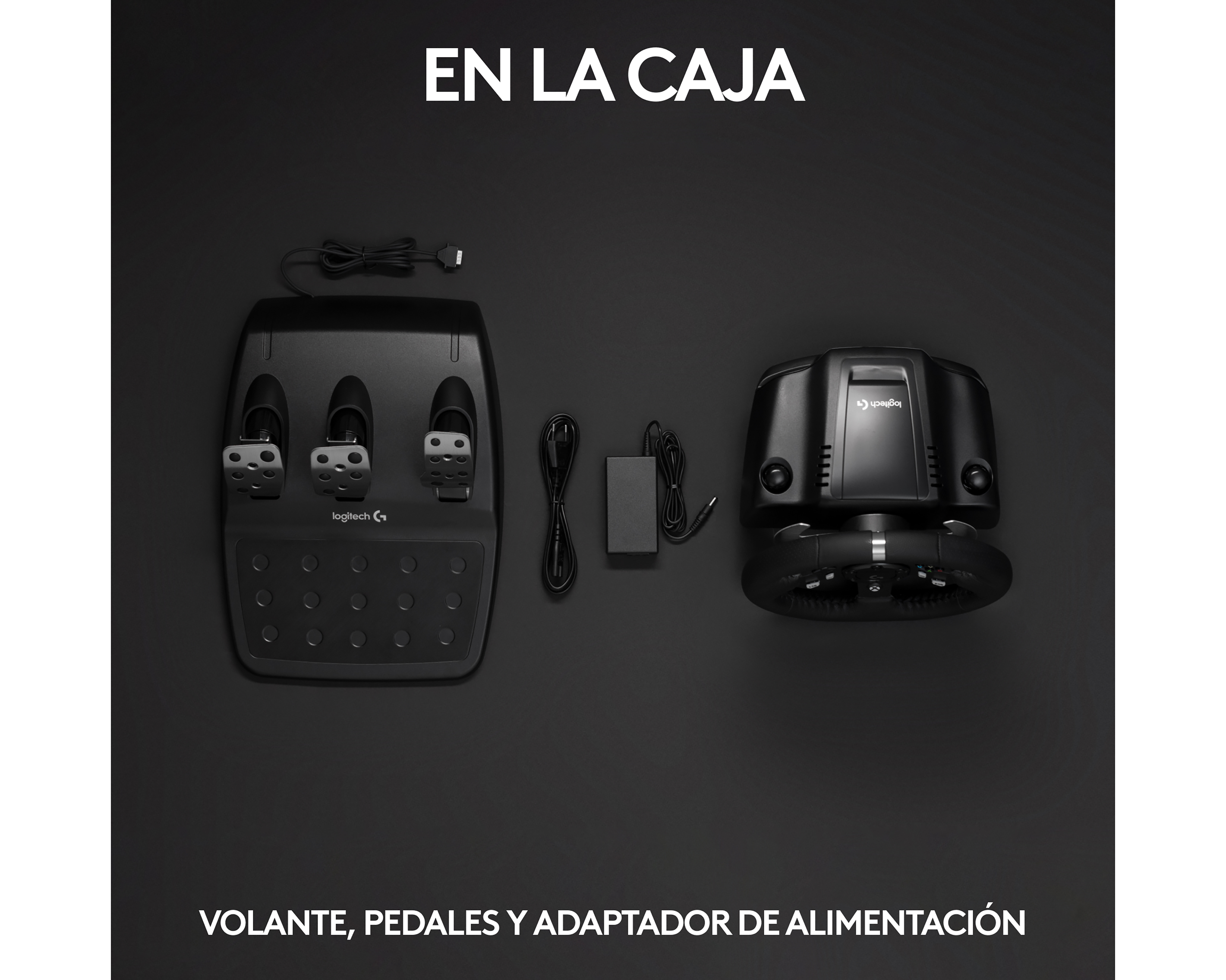 Foto 8 | Foto 8 | Volante y Pedales Logitech G G920 para Xbox One / Xbox Series X/S y PC