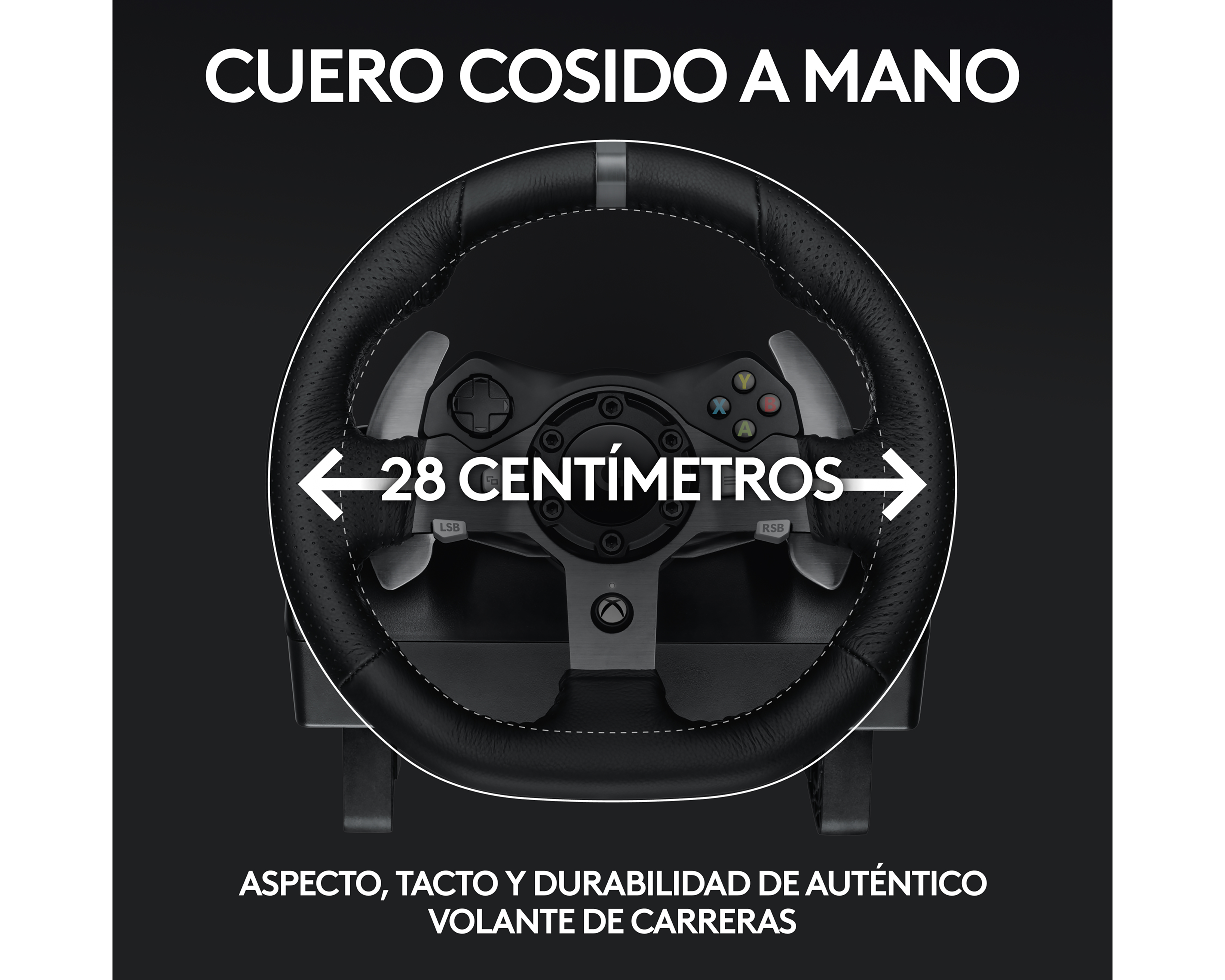 Foto 10 pulgar | Foto 9 | Volante y Pedales Logitech G G920 para Xbox One / Xbox Series X/S y PC