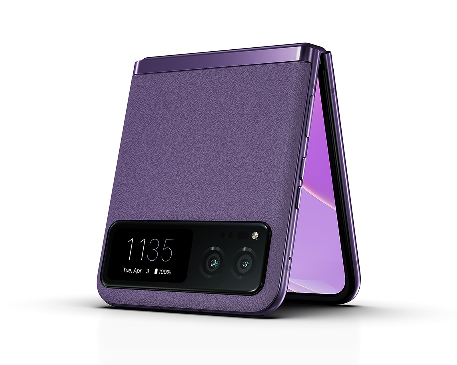 Foto 4 pulgar | Foto 3 | Telcel Motorola Razr 40 256 GB Morado