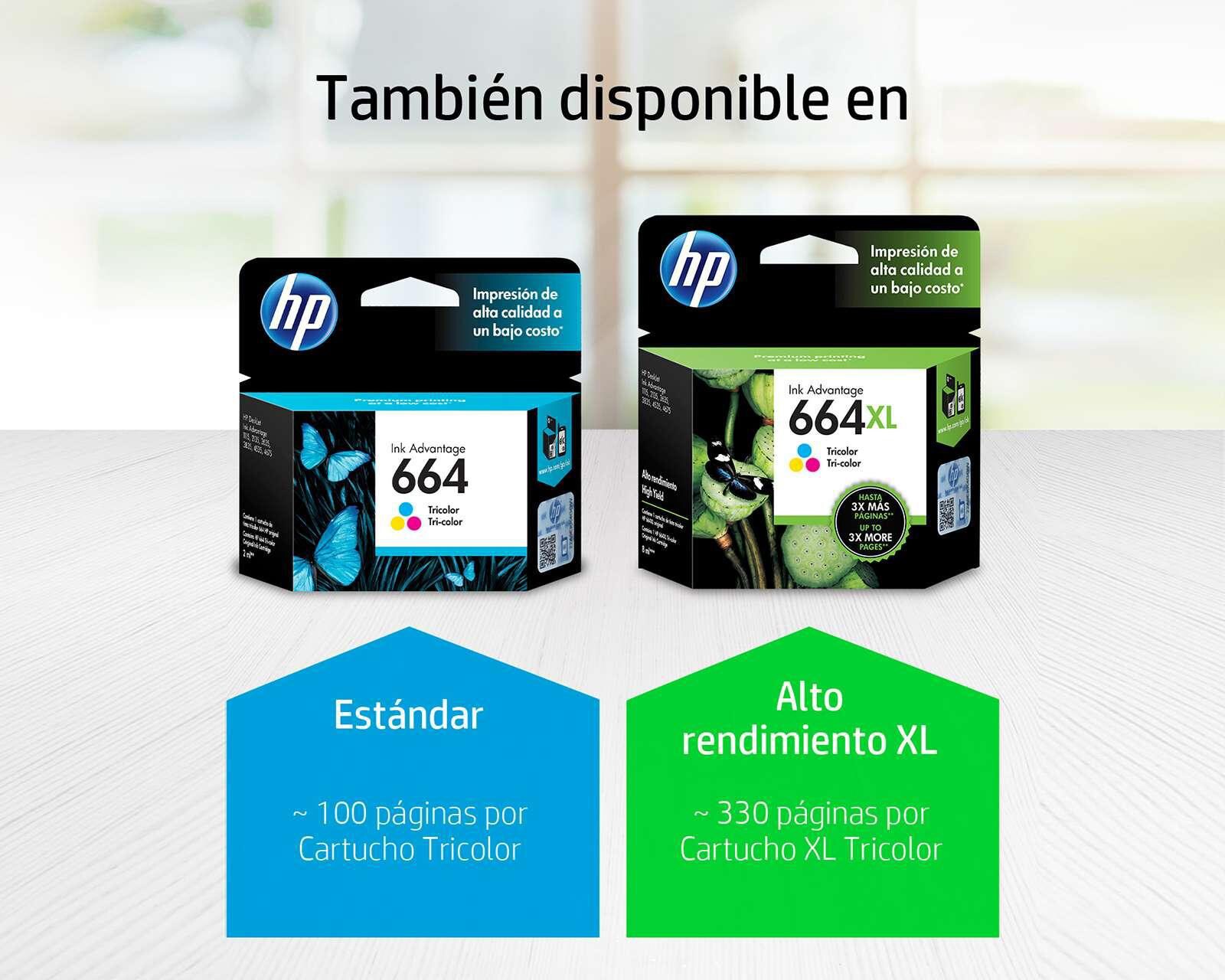 Foto 3 | Foto 3 | Cartucho de Tinta Original HP 664 Tricolor