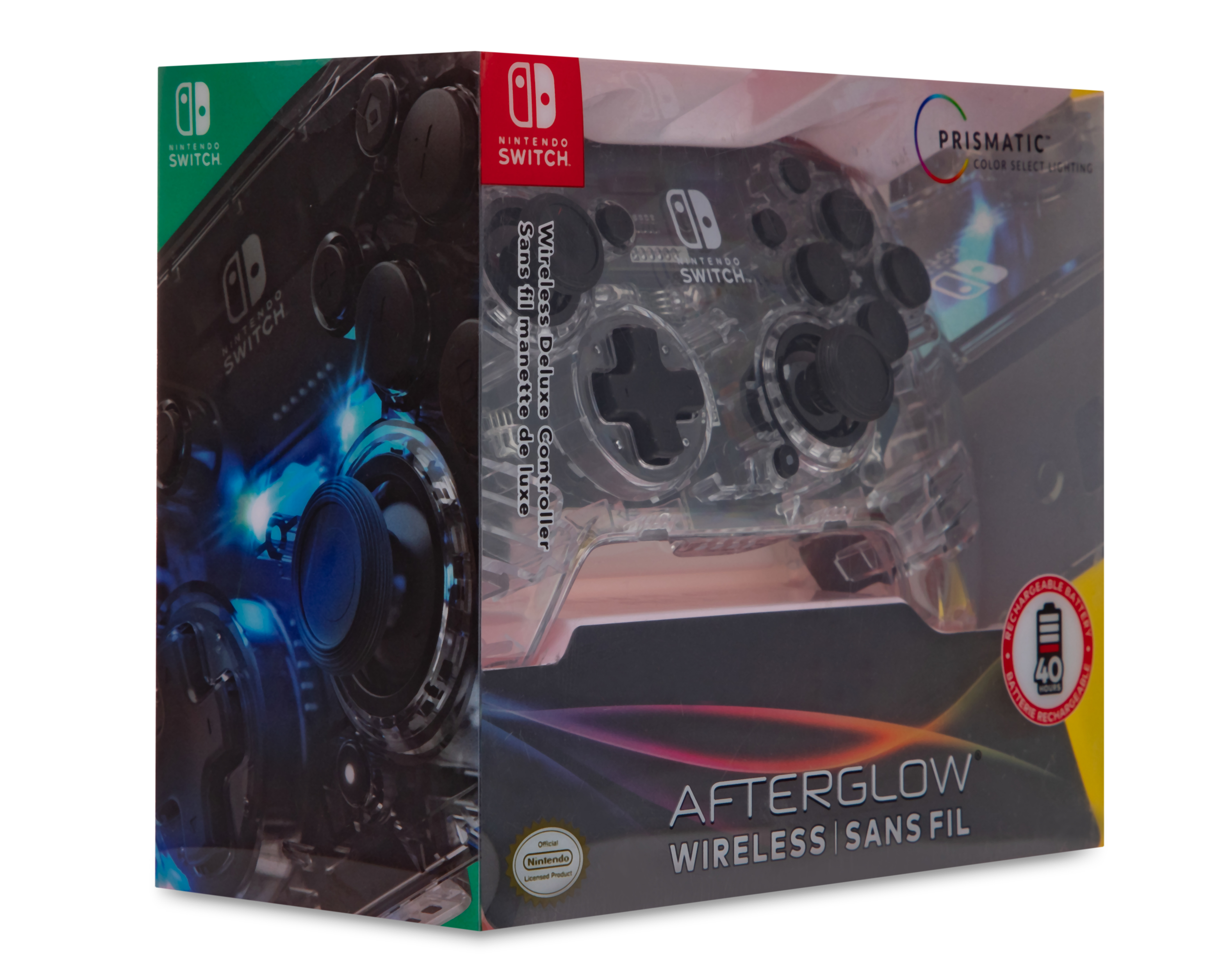Foto 2 pulgar | Foto 1 | Control Inalámbrico para Nintendo Switch PDP Led Transparente