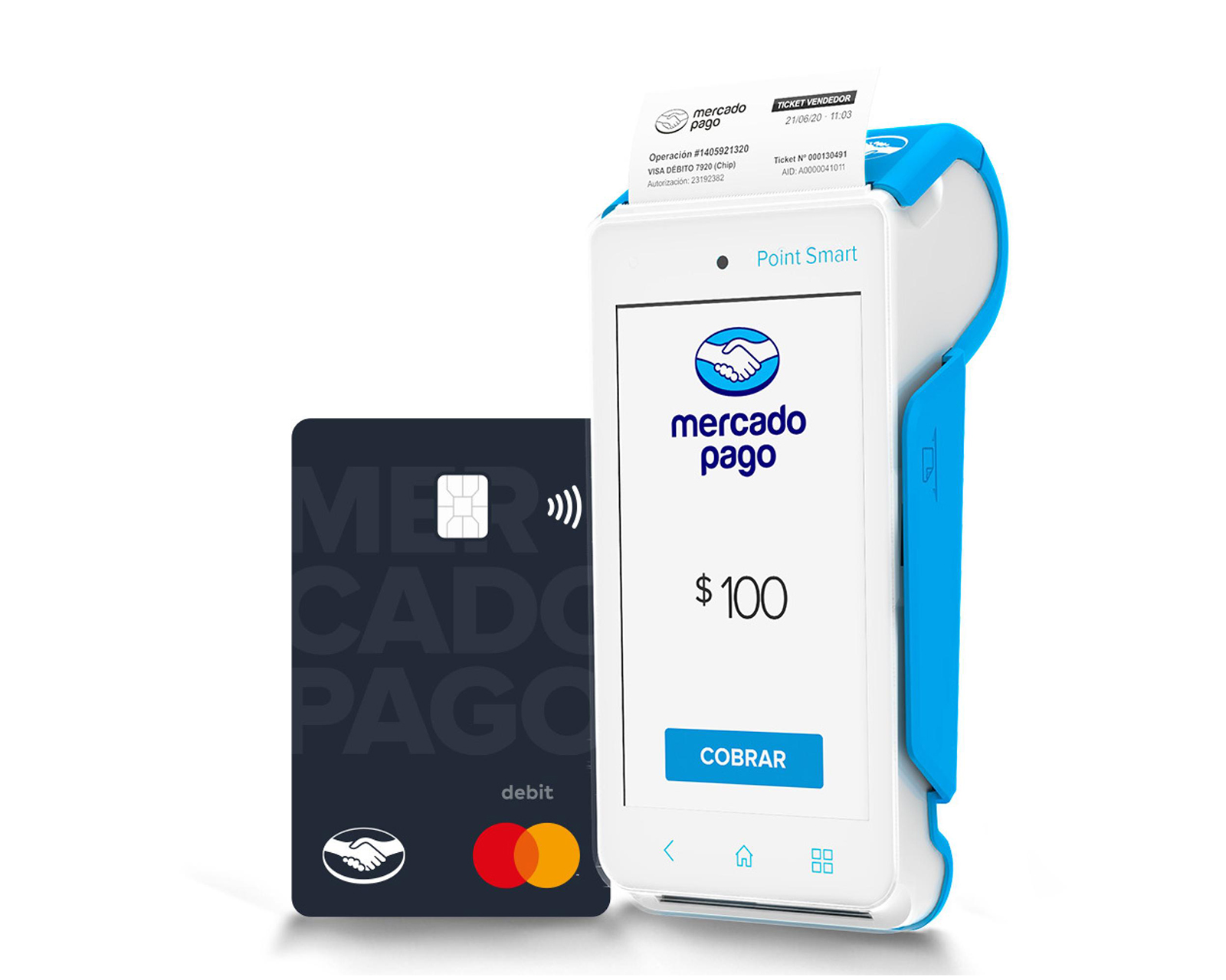 Lector de Tarjetas Mercado Pago Point Smart