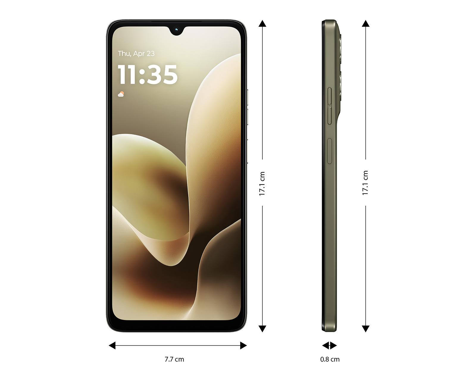 Foto 6 pulgar | Foto 5 | Movistar Motorola Moto G06 128 GB Café