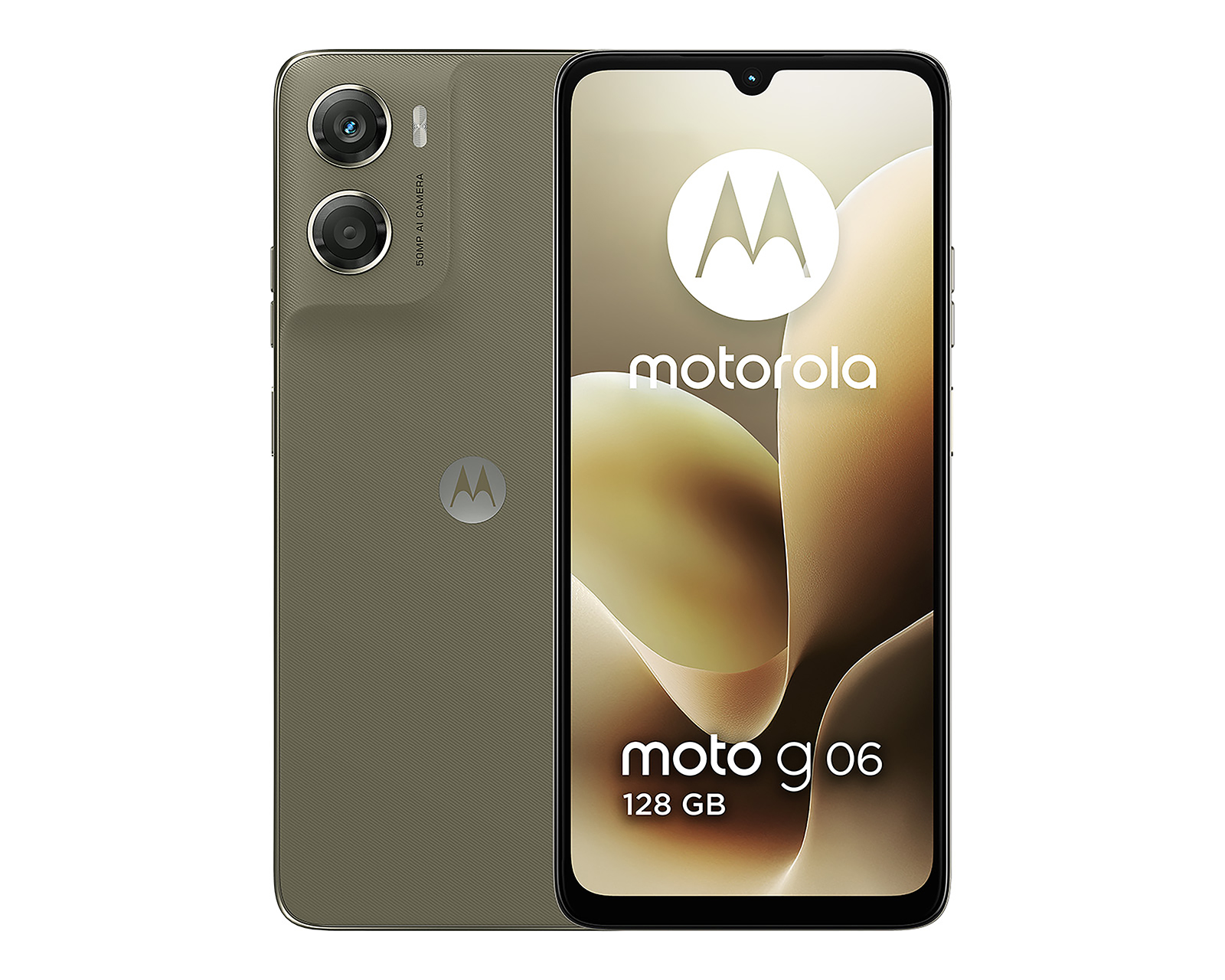 Foto 2 pulgar | Foto 1 | AT&T/Unefon Motorola Moto G06 128 GB Café