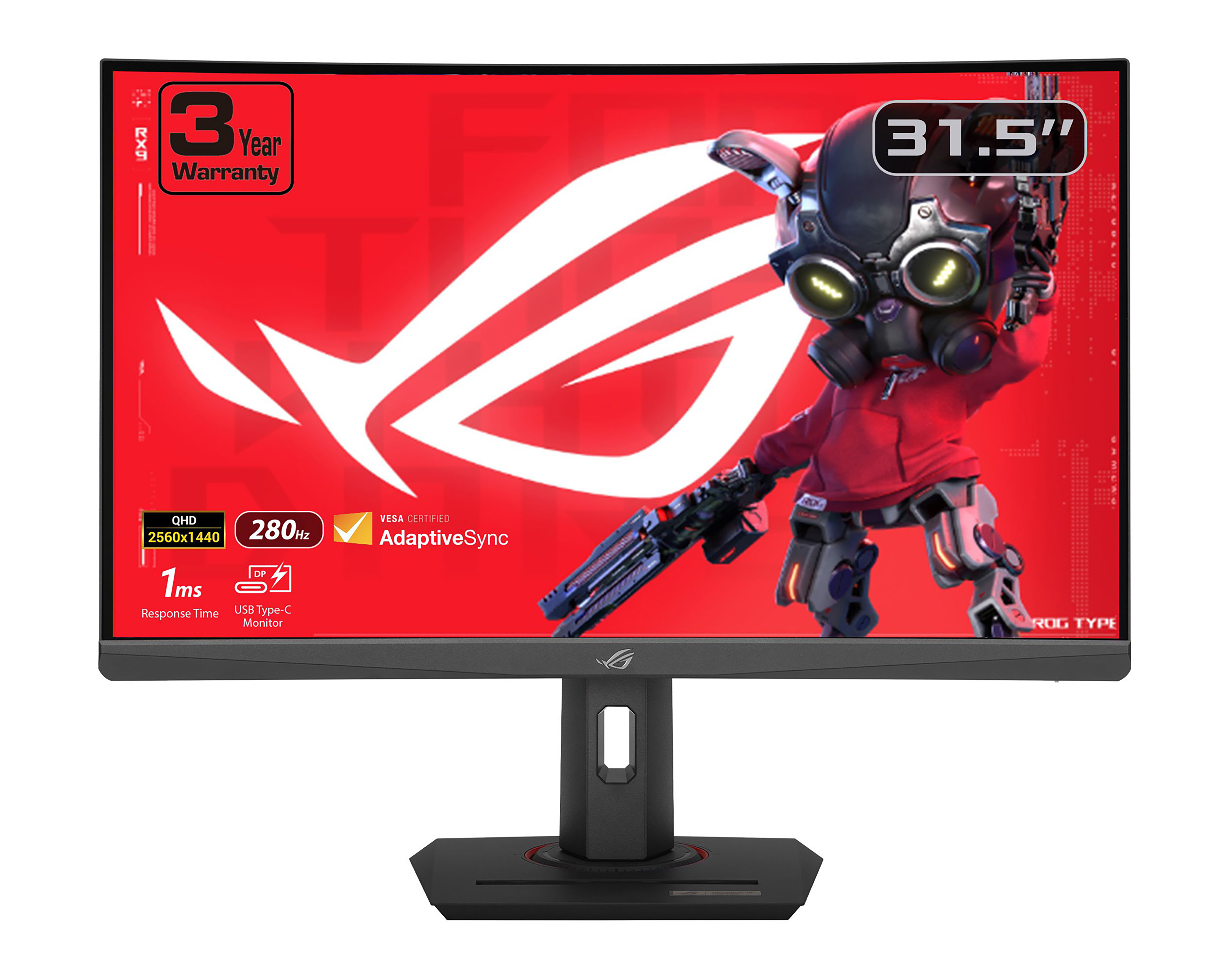 Foto 2 pulgar | Foto 1 | Monitor Gamer Asus ROG Strix XG32WCMS 31.5 Pulgadas QHD 280 Hz